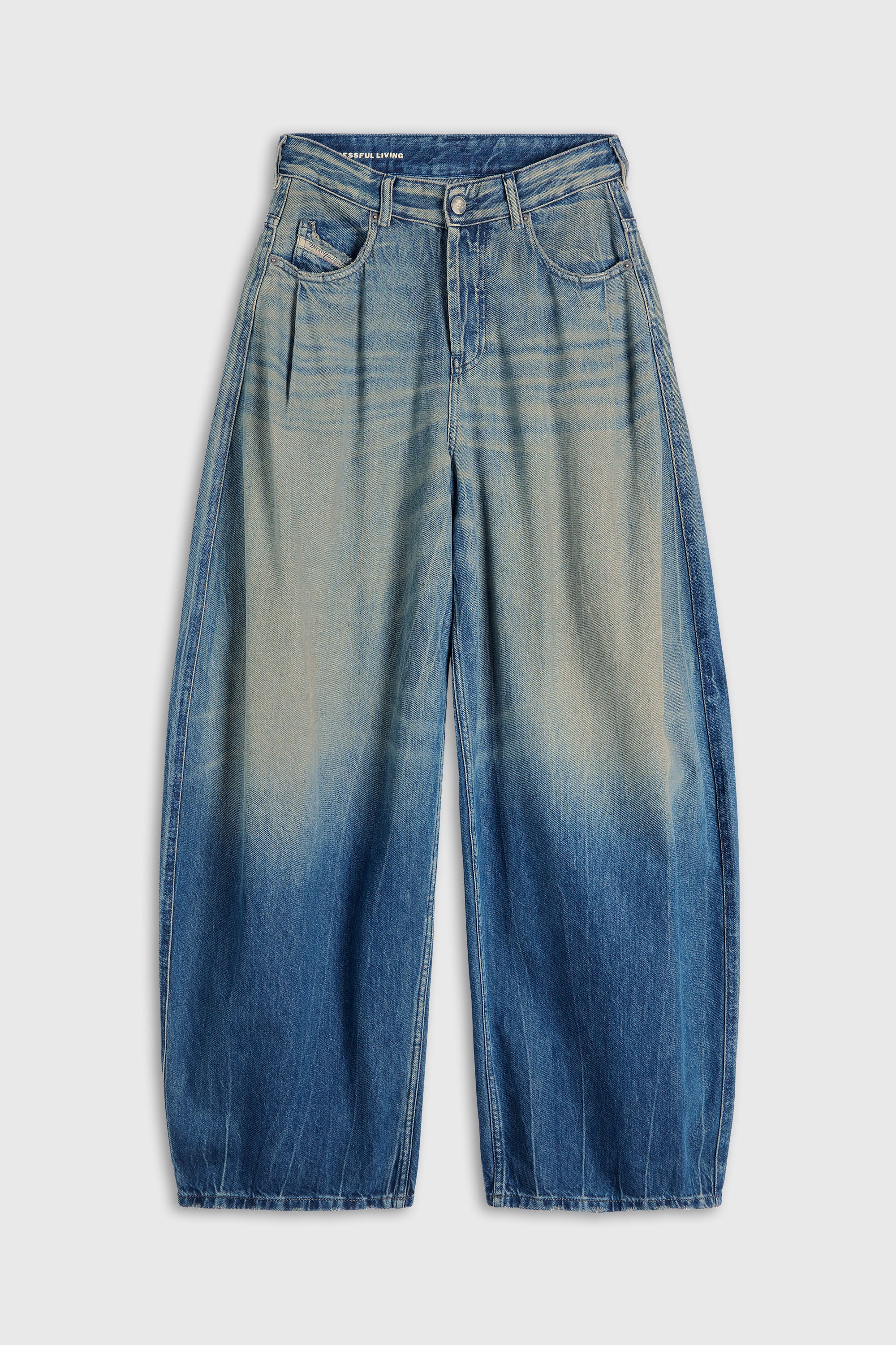Diesel - Woman's Relaxed Jeans 1987 D-Khelz 09Q72, null - 6