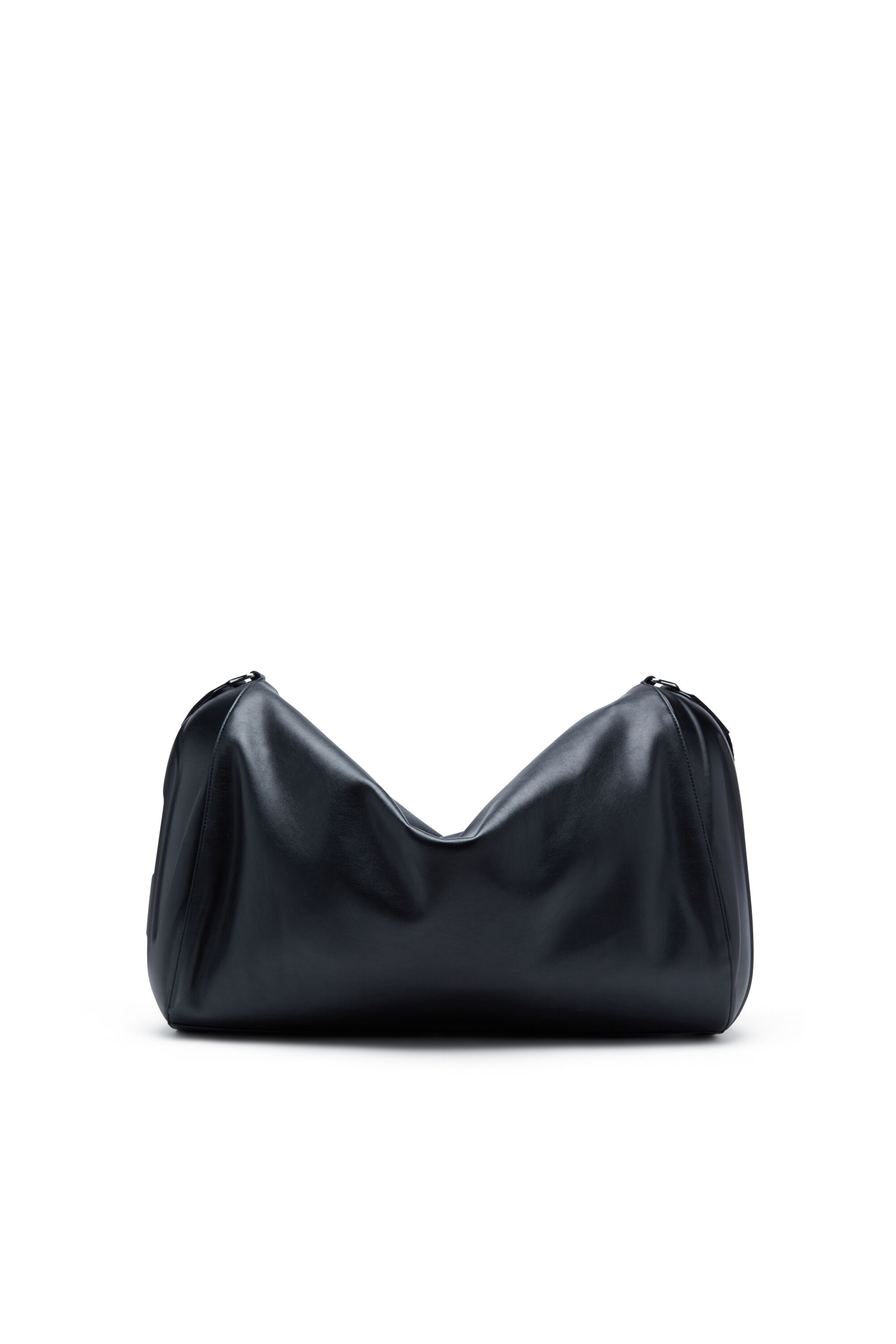Diesel - LOAD-D DUFFLE X, Unisex's Load-D-Duffle bag with hard-shell logo sides in Black - 2