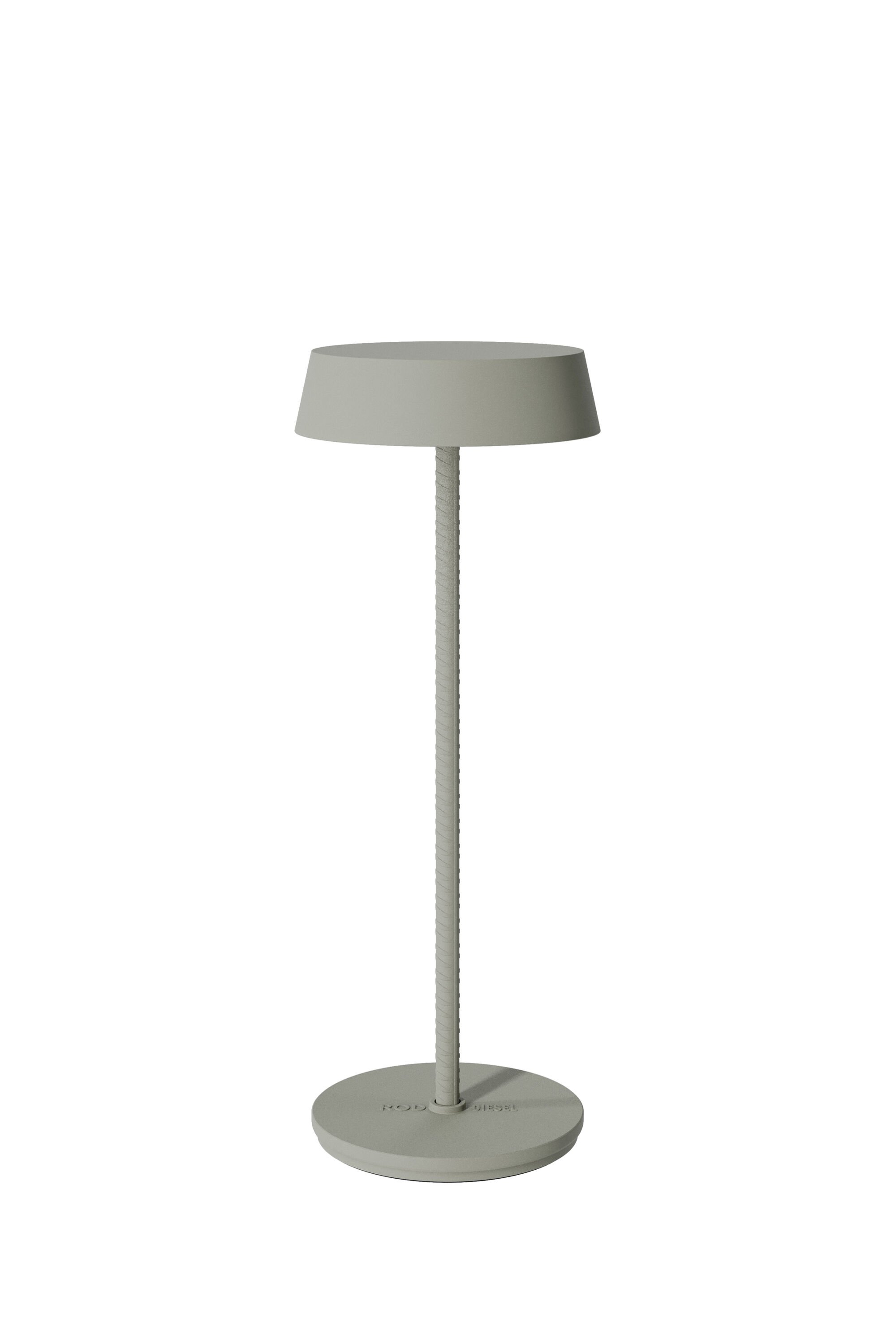 Diesel - 51181 9230 ROD CORDLESS TABLE LAMP MOSS, Grey - Image 1