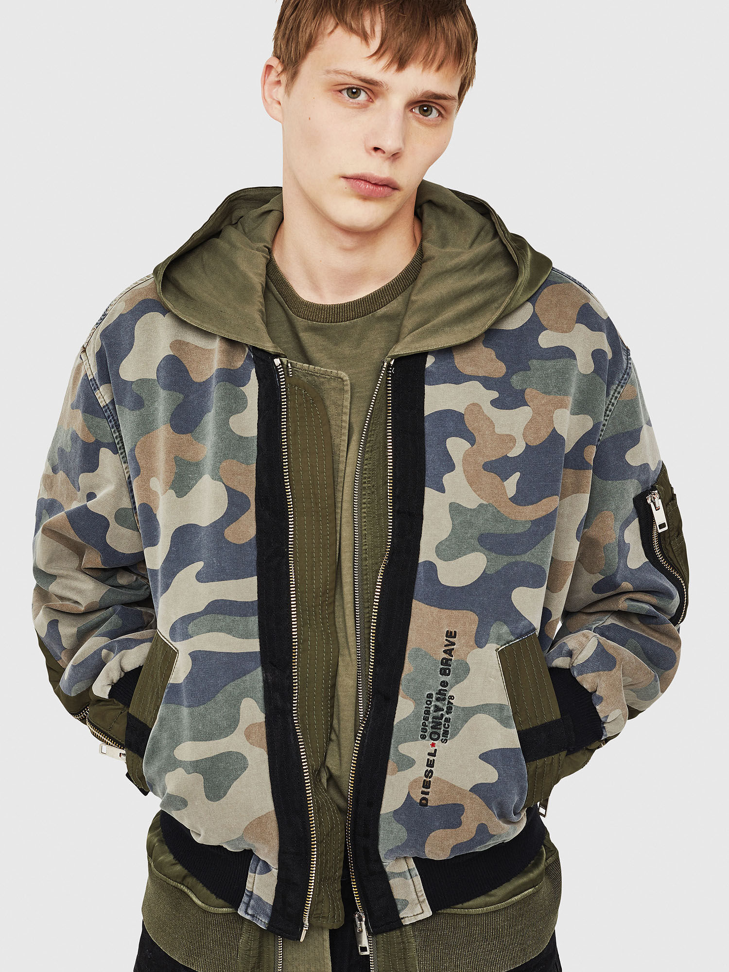diesel camouflage jacket