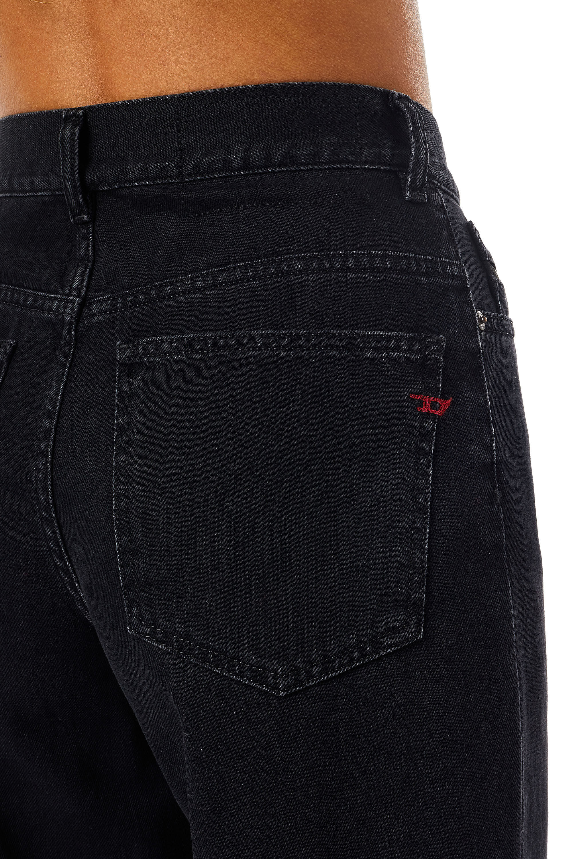Diesel - 2000 Widee Z09RL Bootcut and Flare Jeans, Black/Dark grey - Image 7