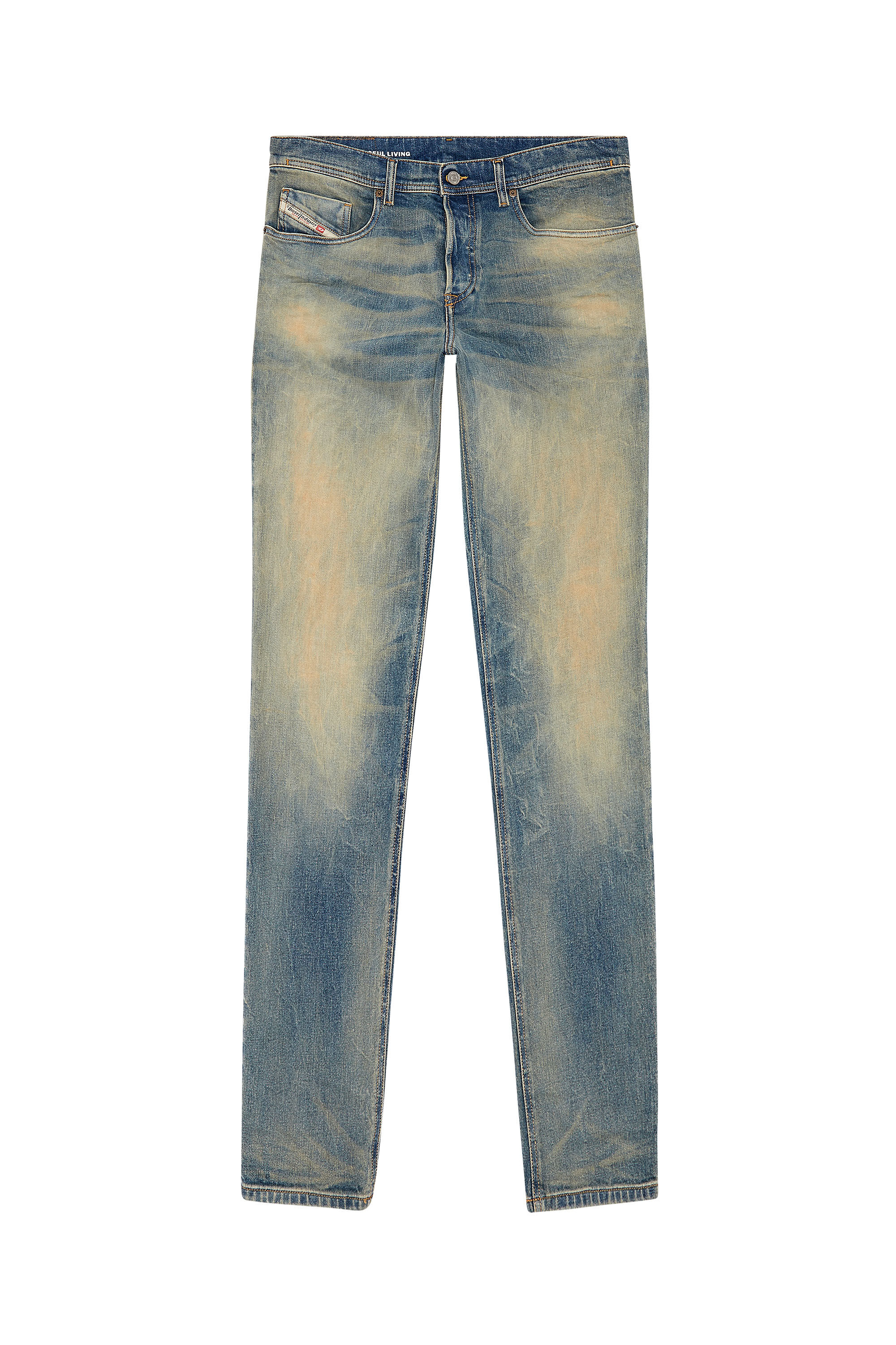 Diesel - Tapered Jeans 2023 D-Finitive 09H78, Medium blue - Image 2