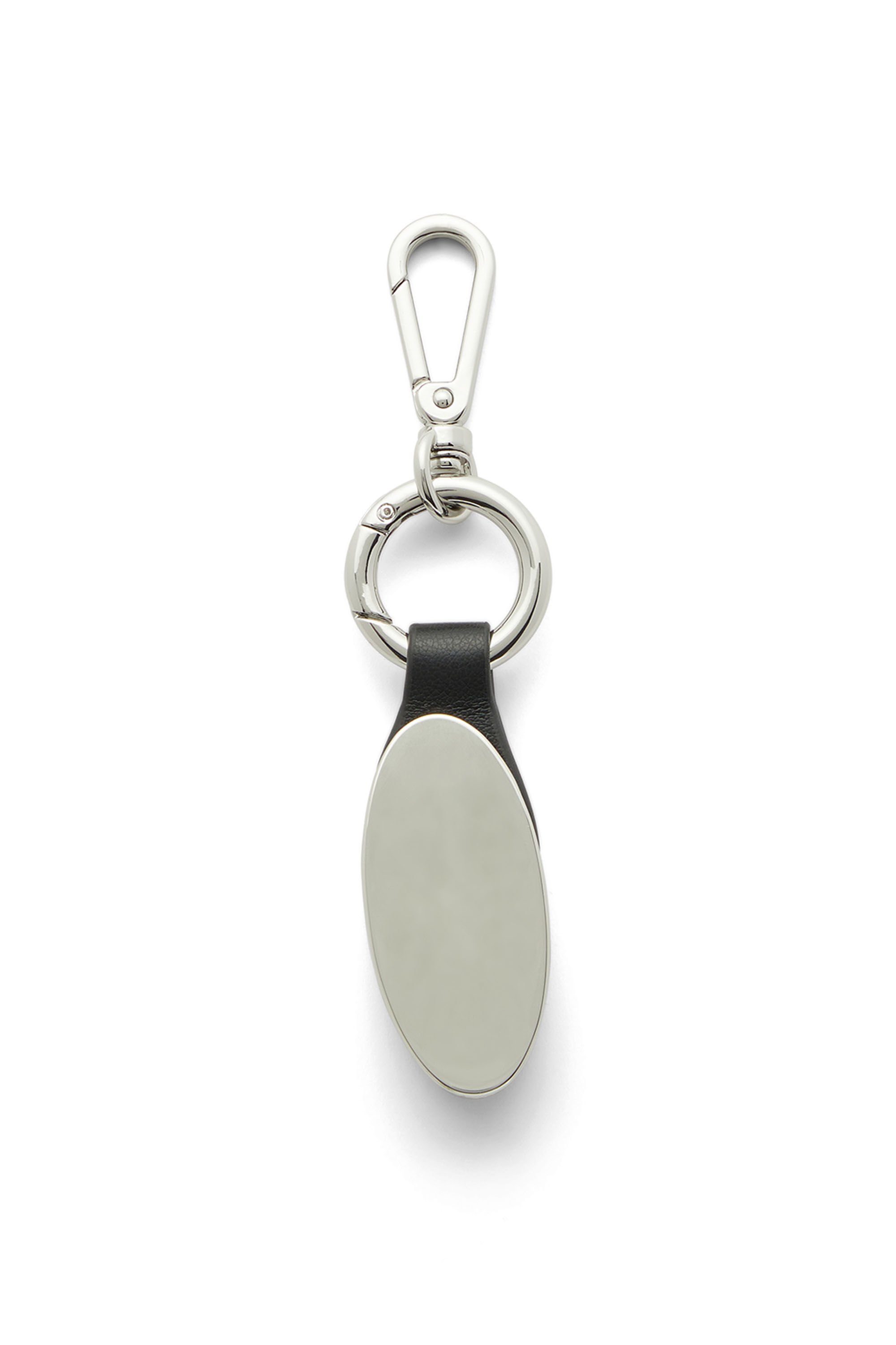 Diesel - GRAB-D 2.0 CHARM, Woman's Metal keyring with oval plaque in null - 2
