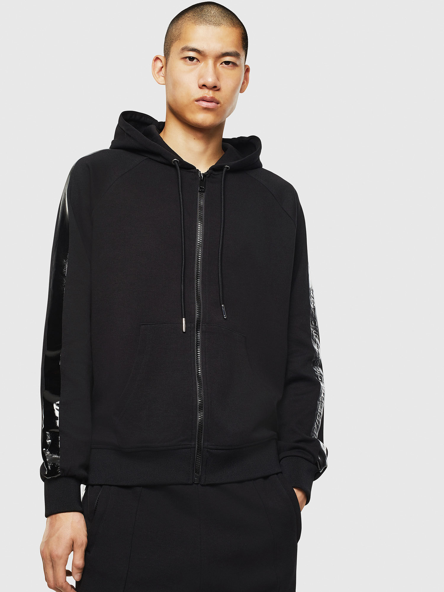 diesel zip up hoodie