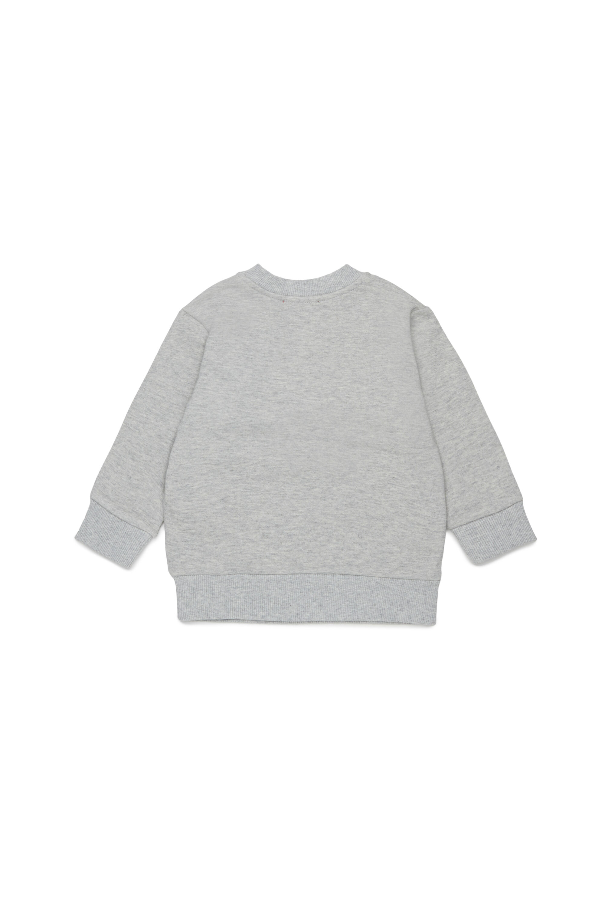 Diesel - SLODIMB, Man's Cotton sweatshirt with Diesel Industry print in Grey - 2
