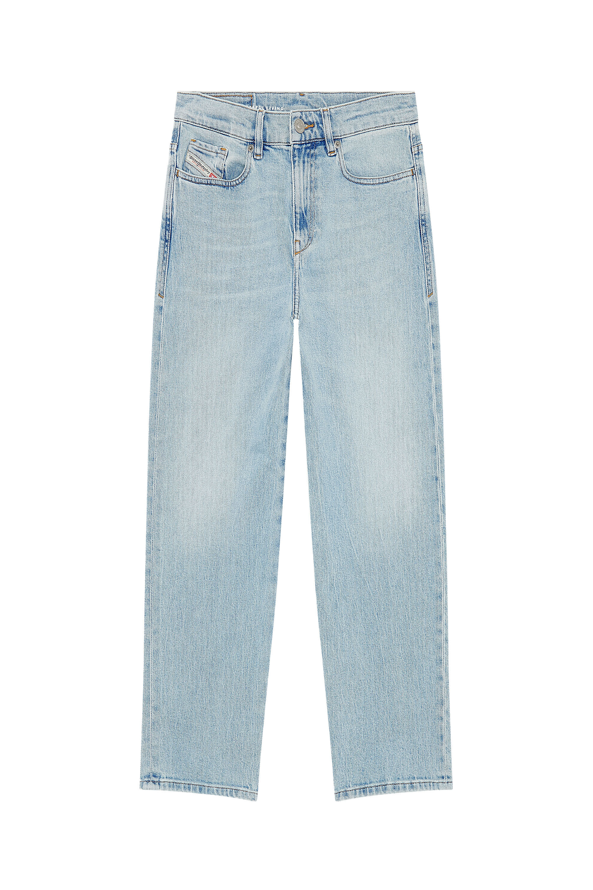Diesel - Boyfriend Jeans 2016 D-Air 09G74, Light Blue - Image 2