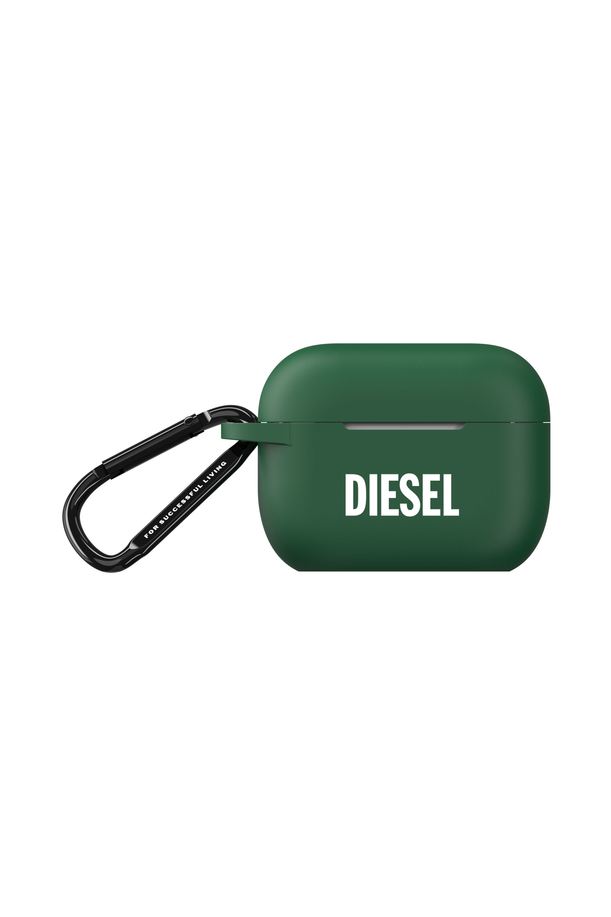 Diesel - 49671 MOULDED CASE, Unisex Airpodcase silicone for AirPods pro in Green - Image 1