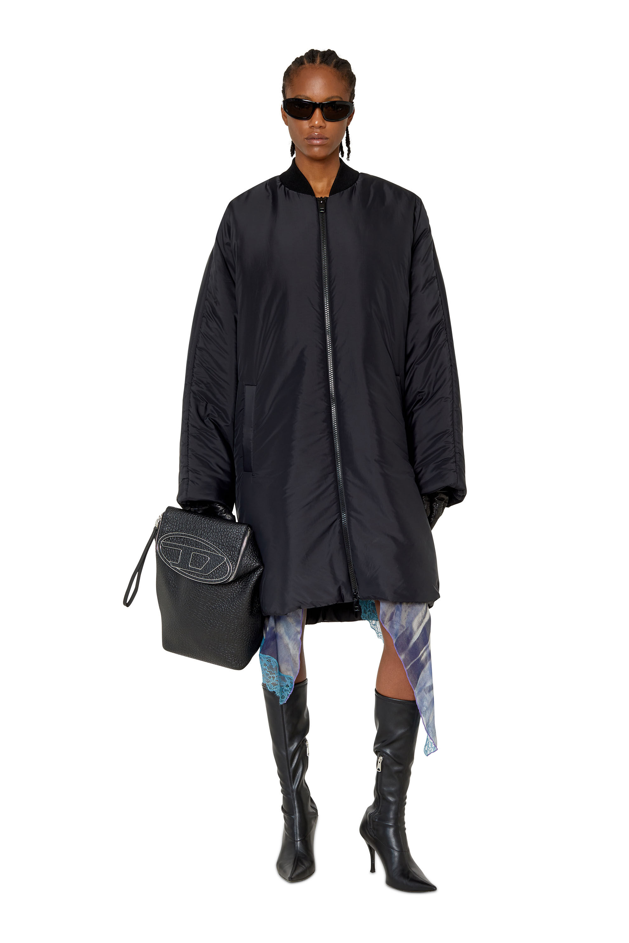 Diesel - W-DAY-LONG-NY, Black - Image 1