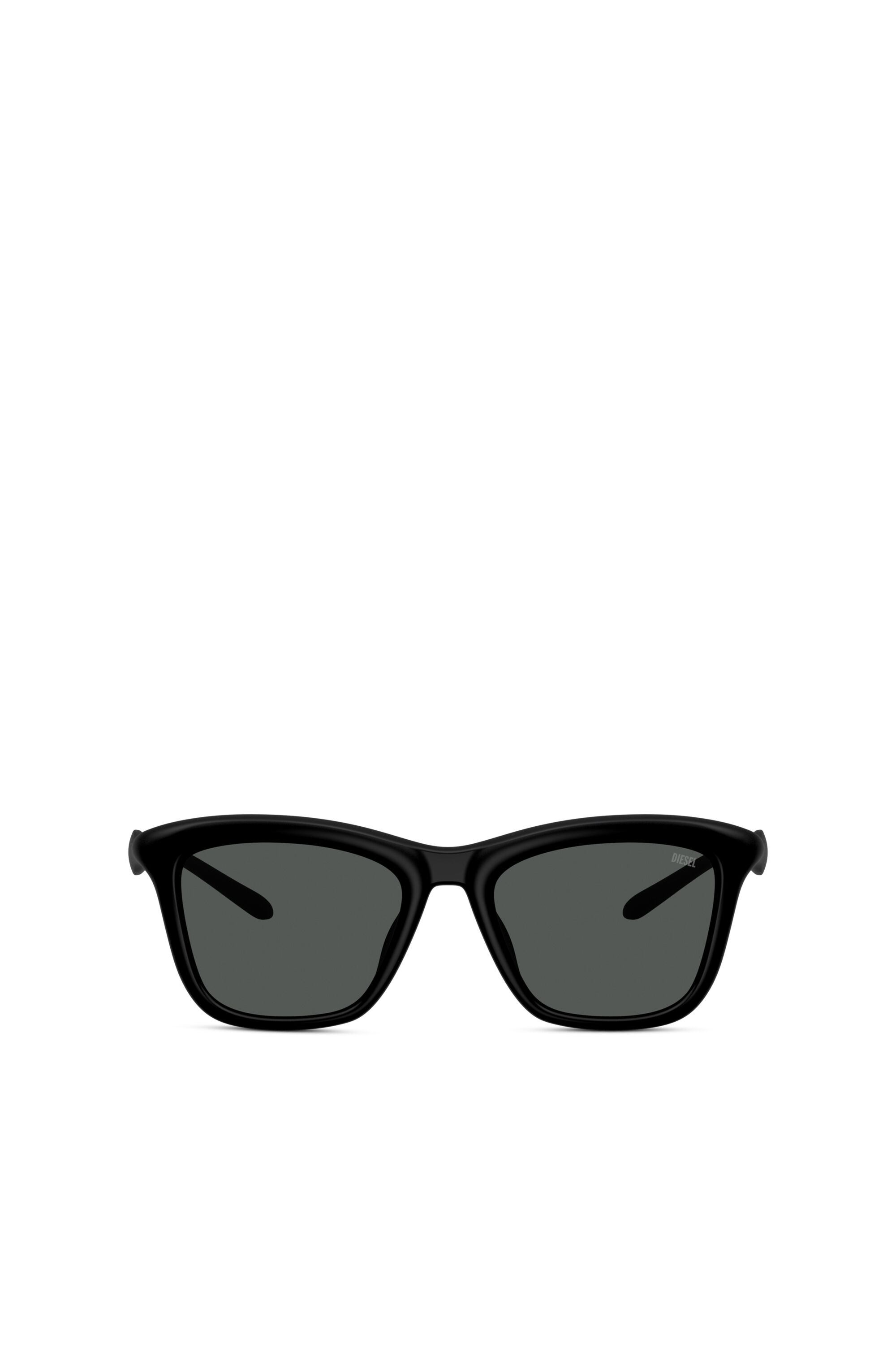 Diesel - 0DL3008U, Unisex's Square sunglasses in Black - 1