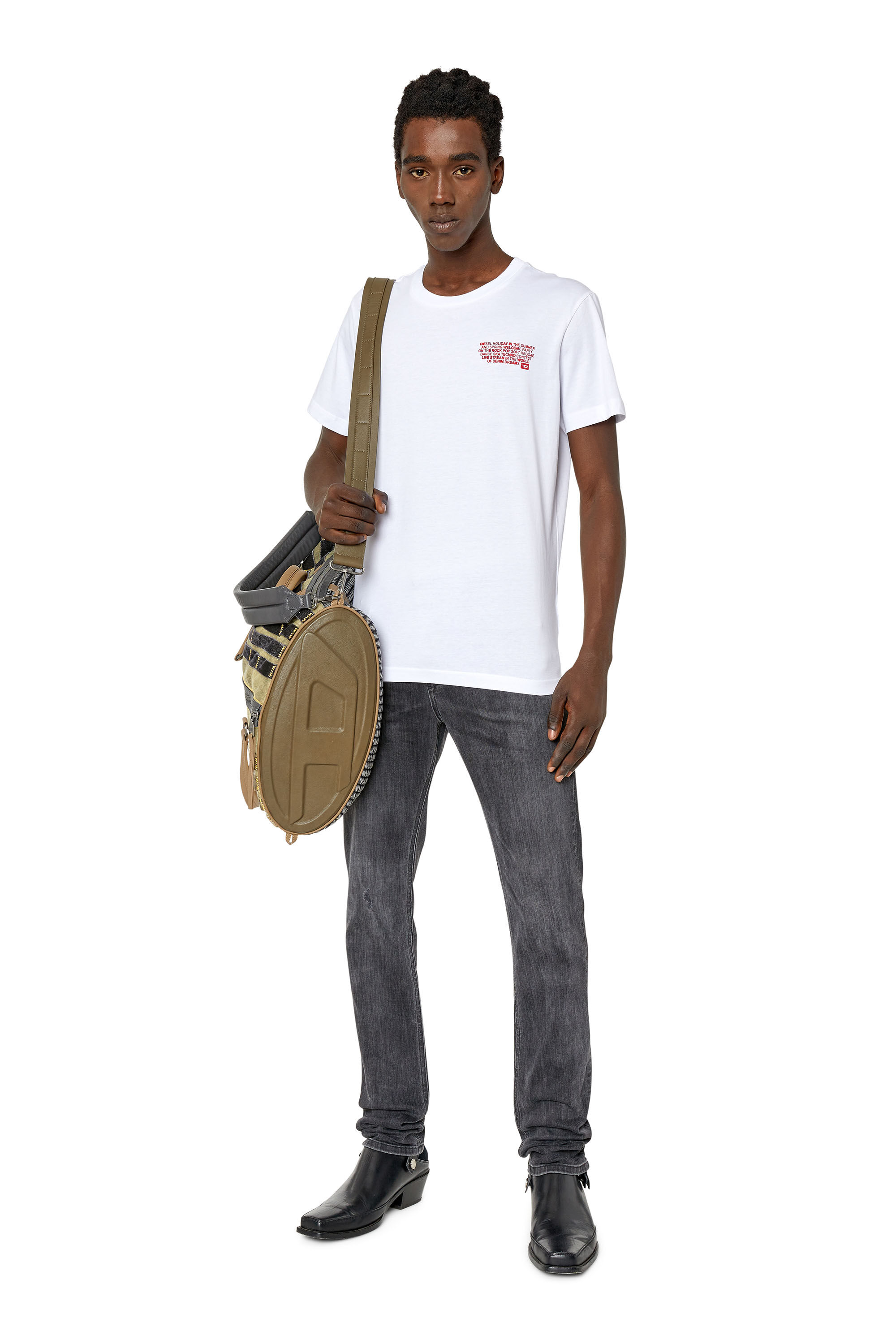 Diesel - T-DIEGOR-K57, Red/White - Image 1