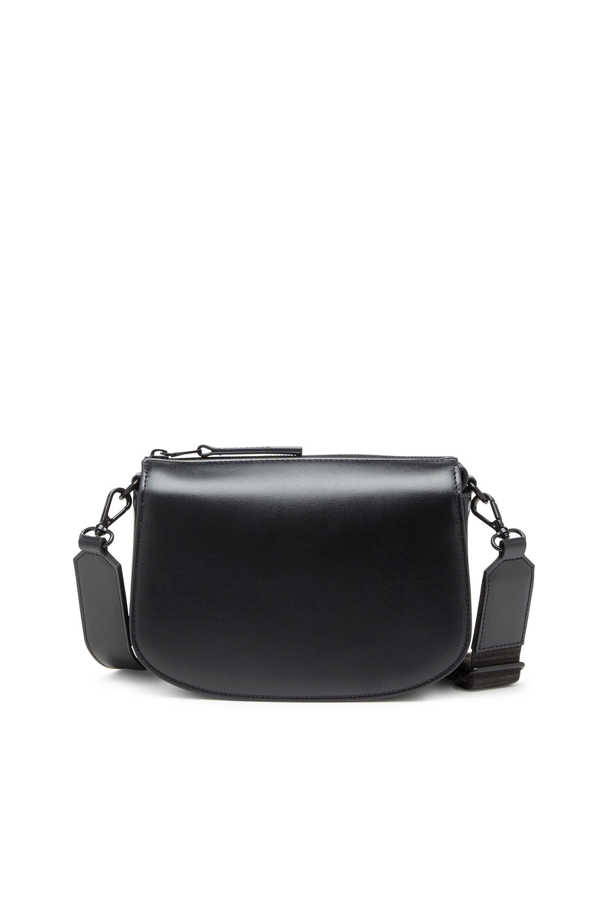 Diesel - 1DR CAMERA BAG, Man's 1DR-Camera bag in premium leather in Black - 3