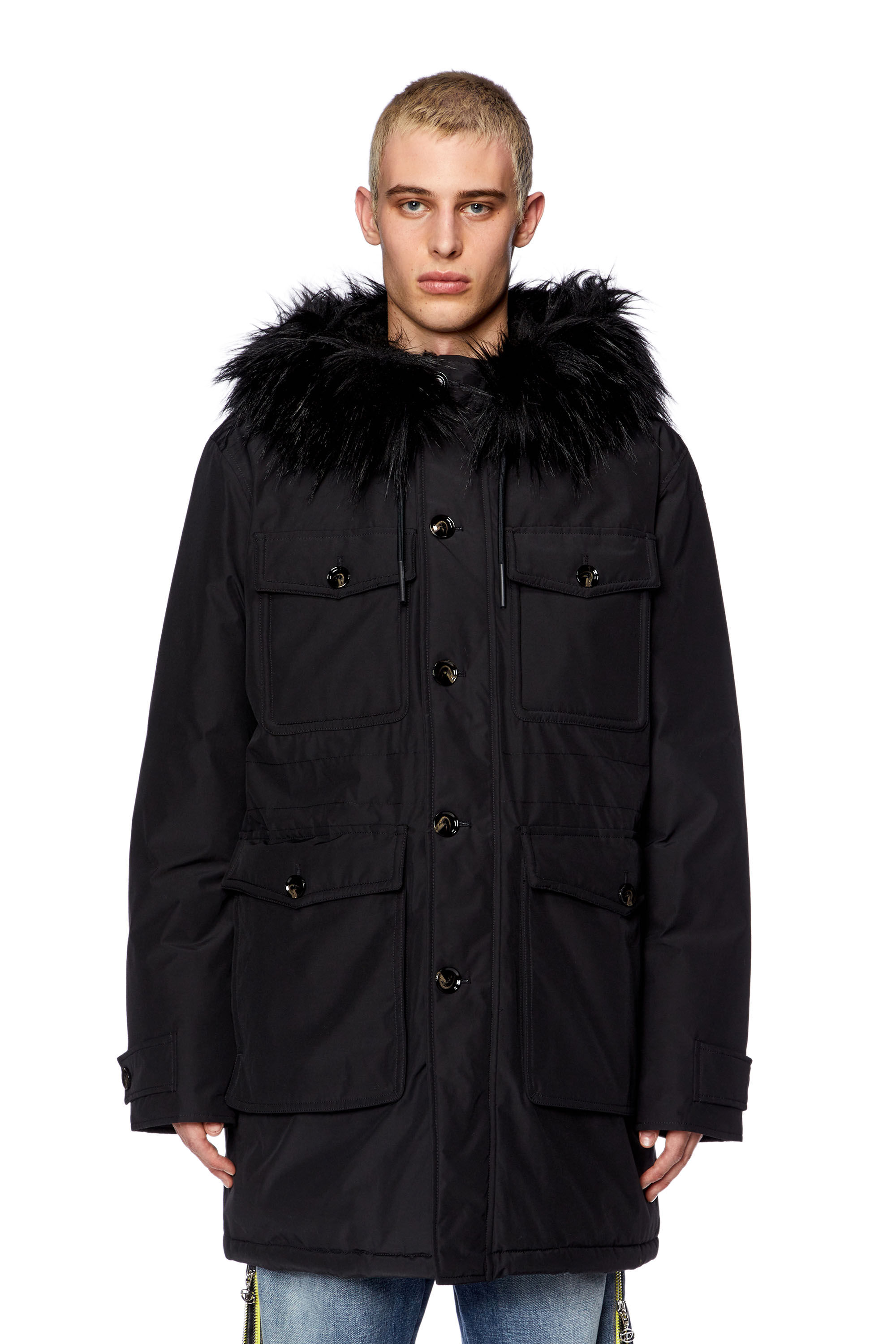 Diesel discount parka coat