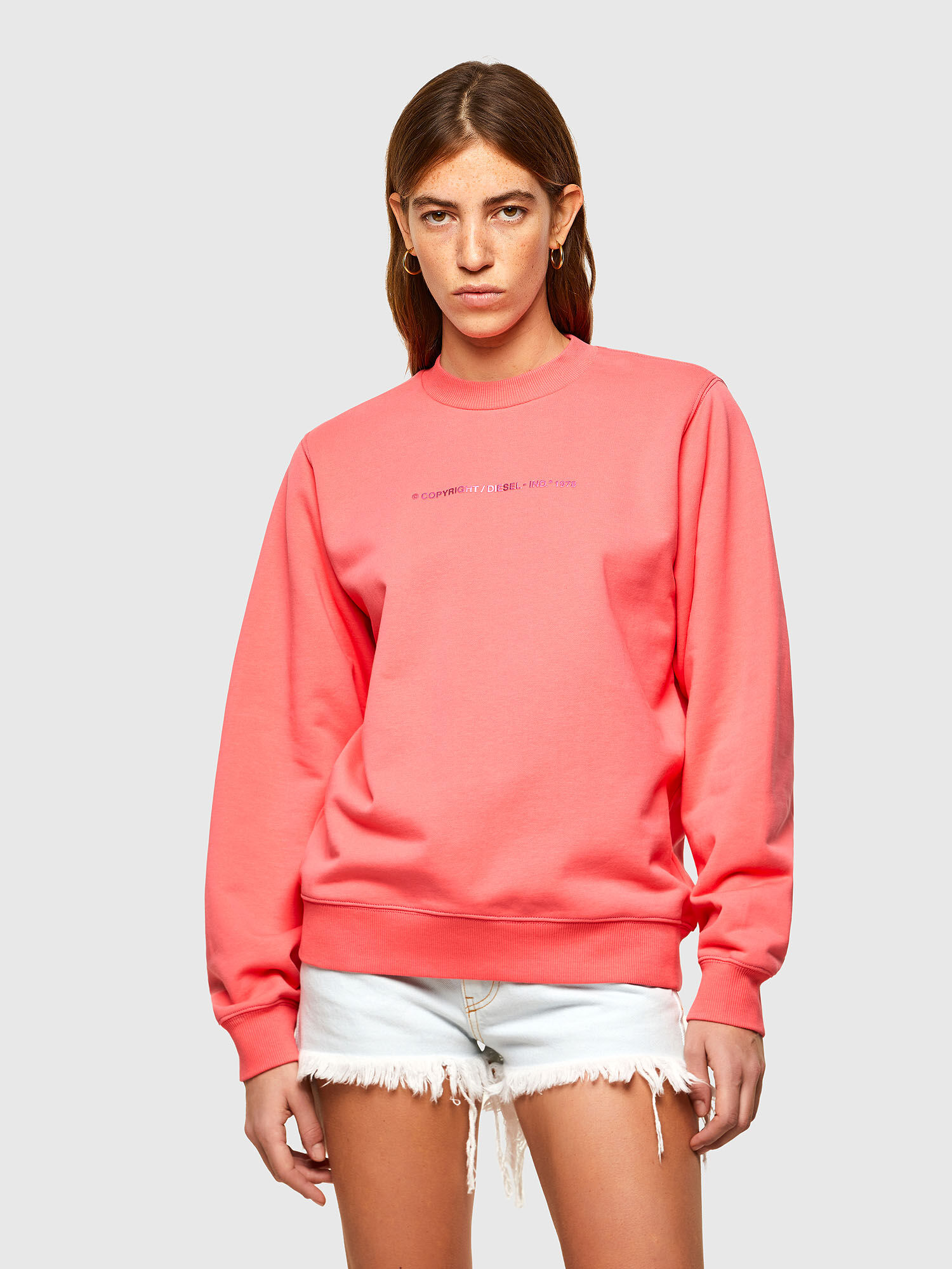 Diesel copyright sweatshirt on sale