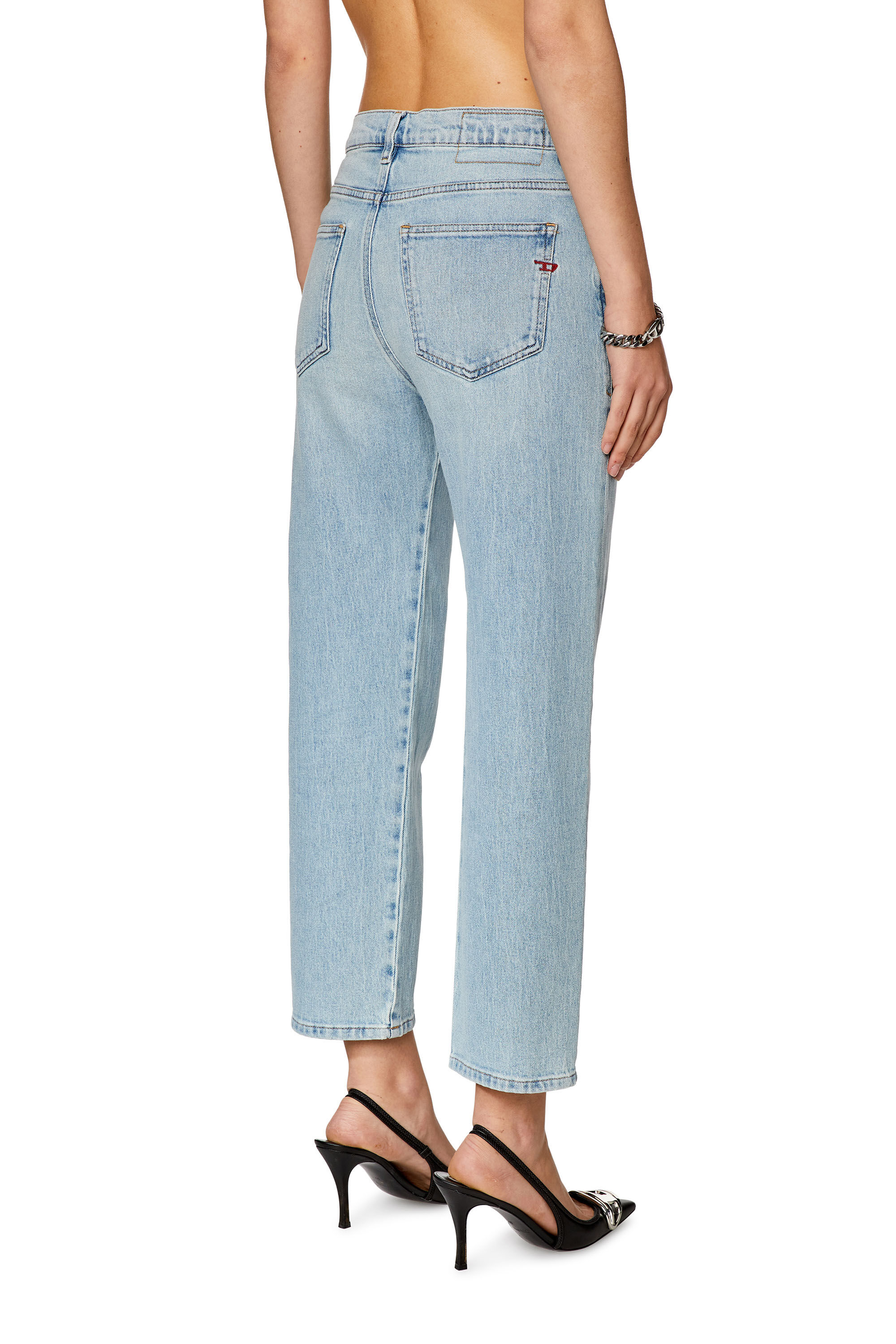 Diesel - Boyfriend Jeans 2016 D-Air 09G74, Light Blue - Image 4