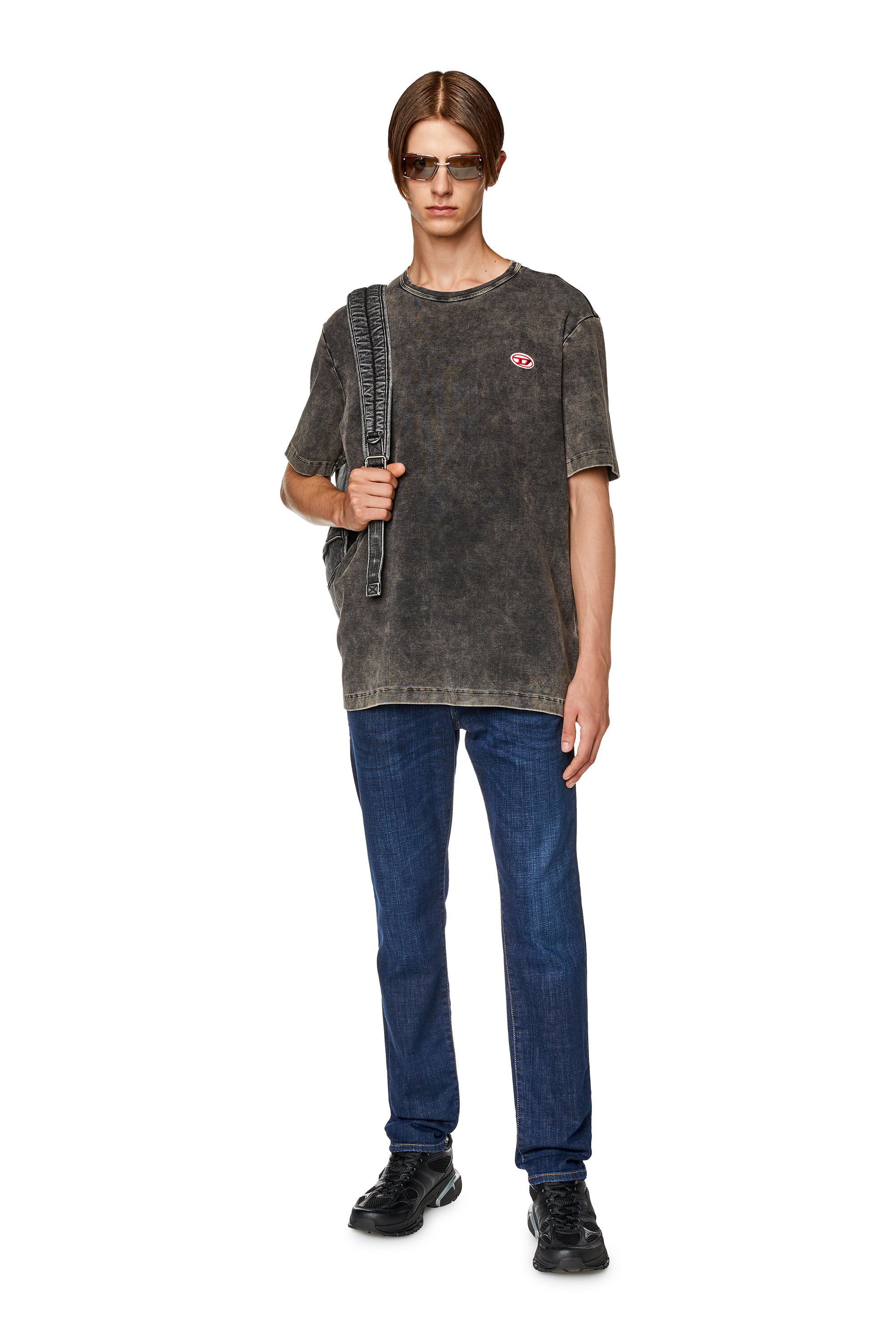 Diesel - Slim Jeans 2019 D-Strukt 09F89, Dark Blue - Image 1