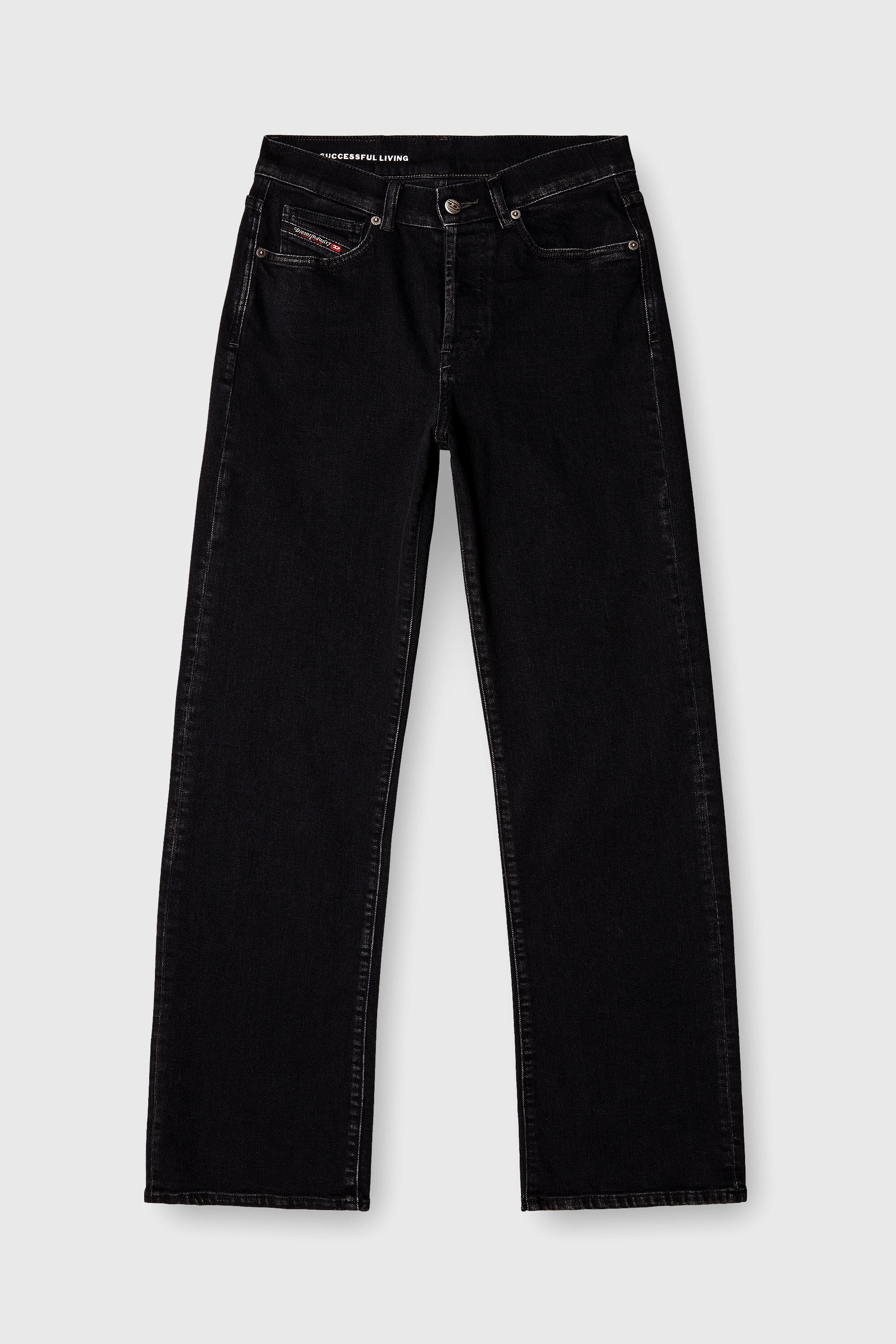 Diesel - Woman's Regular Jeans 1971 D-Sent 09N89, Black/Dark grey - 4