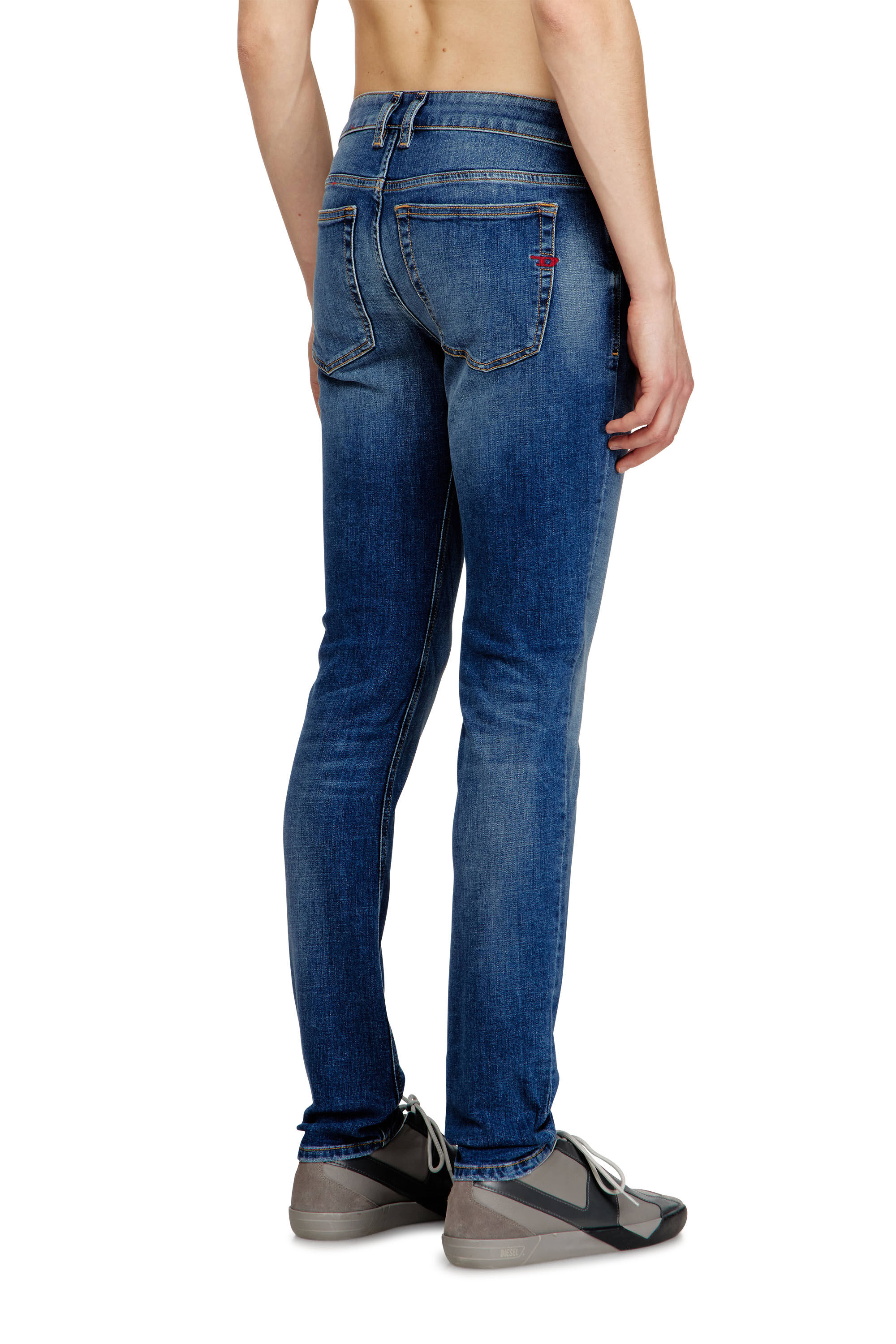 Diesel - Man's Skinny Jeans 1979 Sleenker 09J33, Medium blue - 4