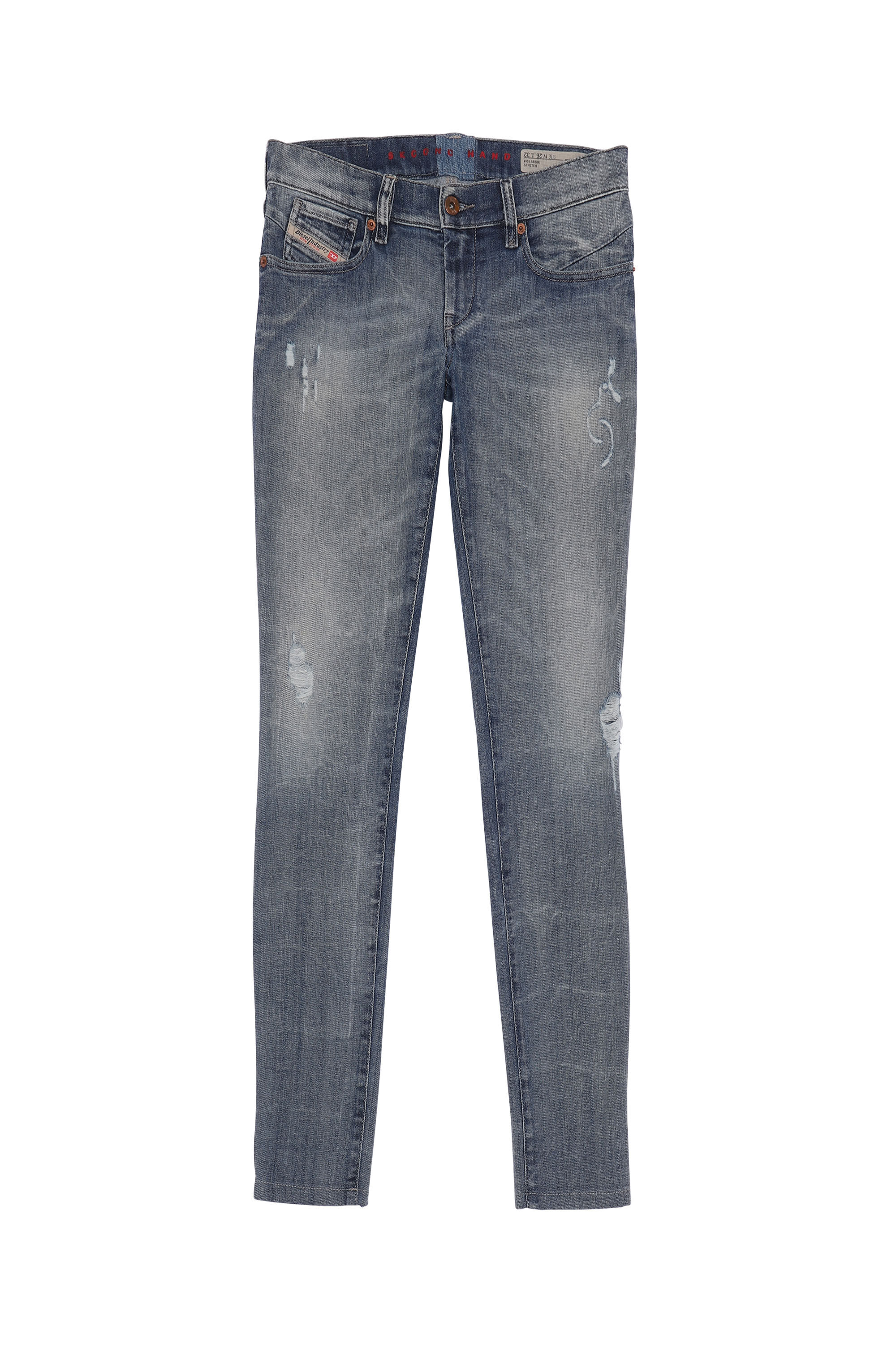 Diesel - GETLEGG, Woman's Diesel Woman - Jeans Medium blue in Medium blue - 1