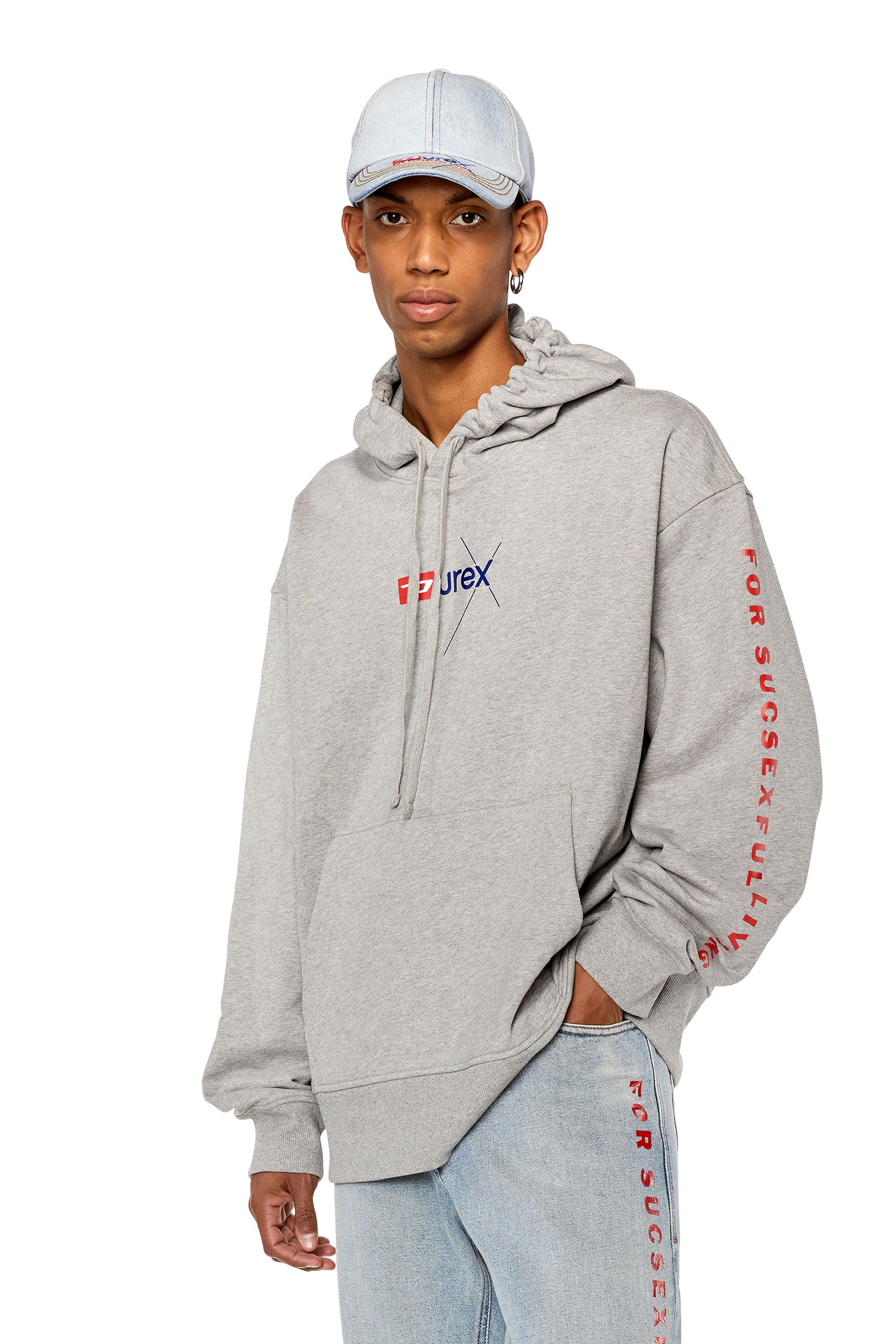 Diesel - DX-S-MACS-HOOD, Grey - Image 1