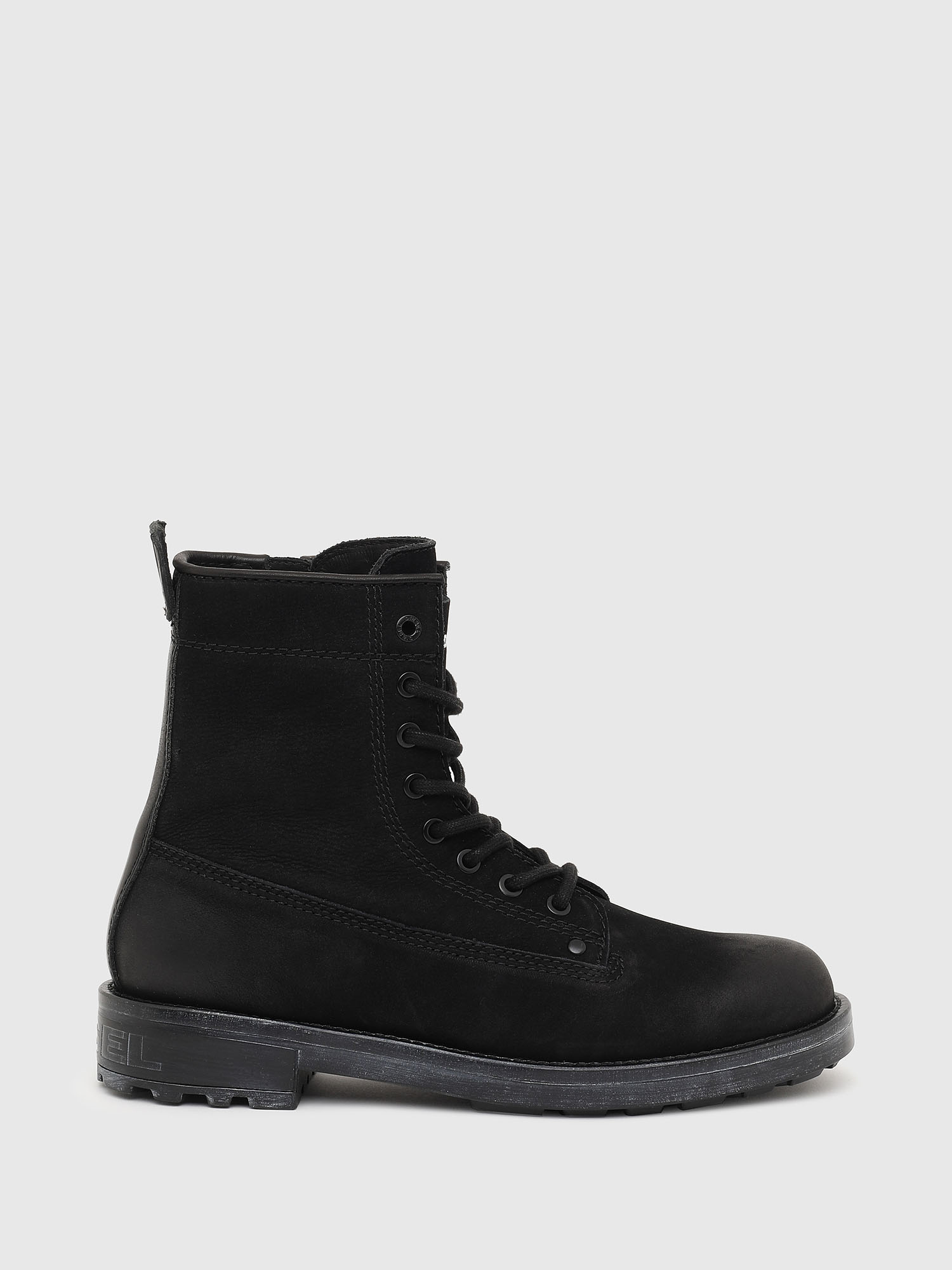 D-THROUPER DBB ZC W Woman: Combat boots in washed leather | Diesel