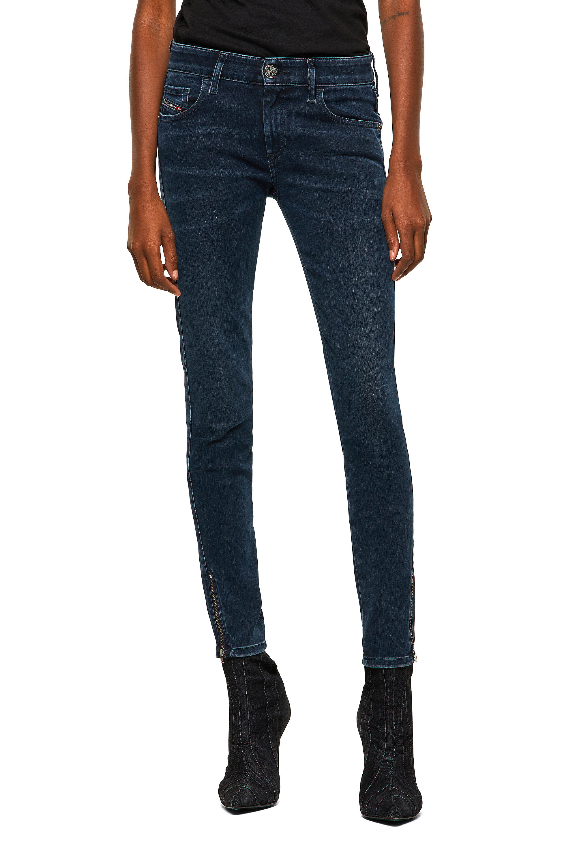 Slandy Low 009QF, Dark Blue - Jeans