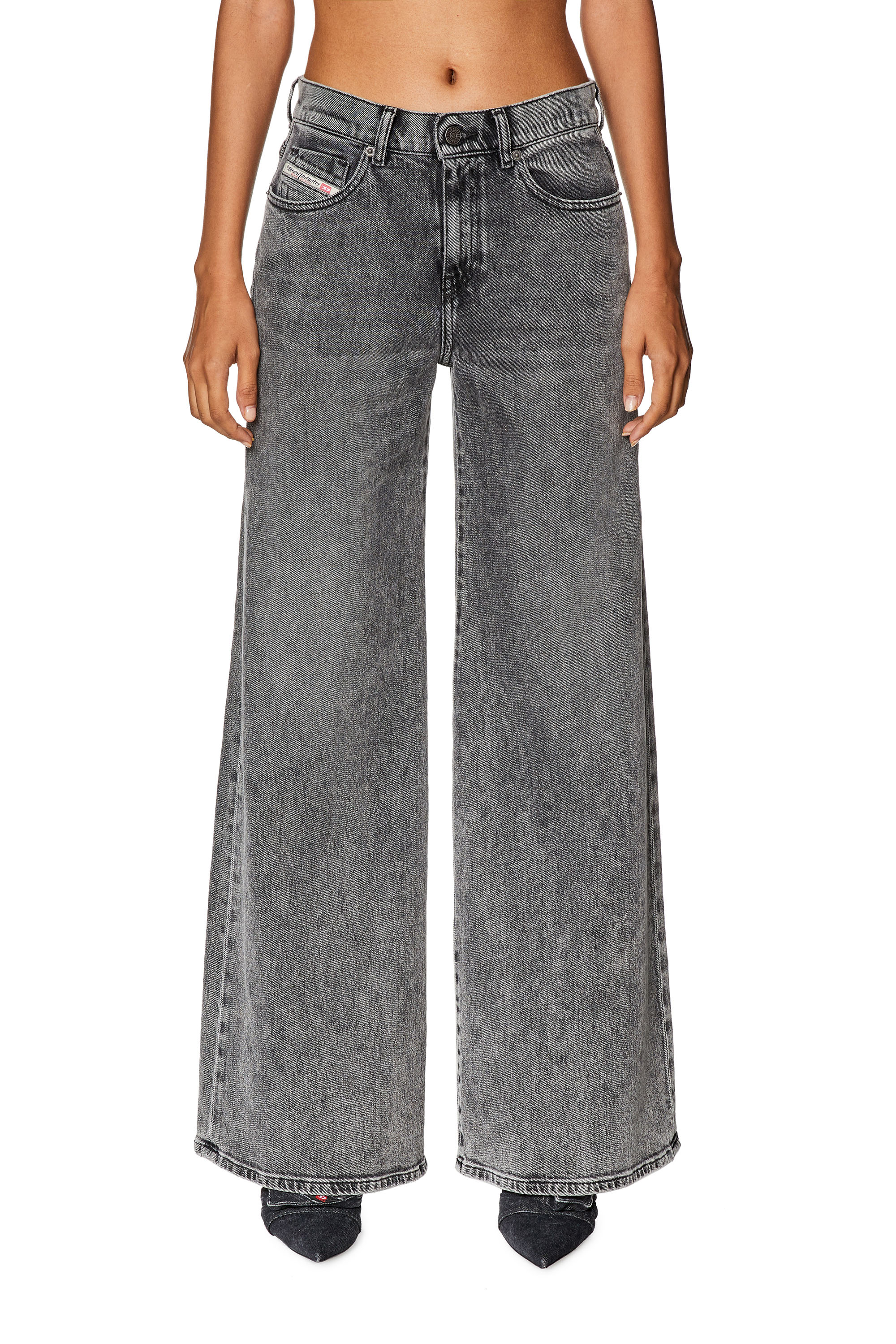 Diesel - Bootcut and Flare Jeans 1978 D-Akemi 09G57, Grey - Image 2