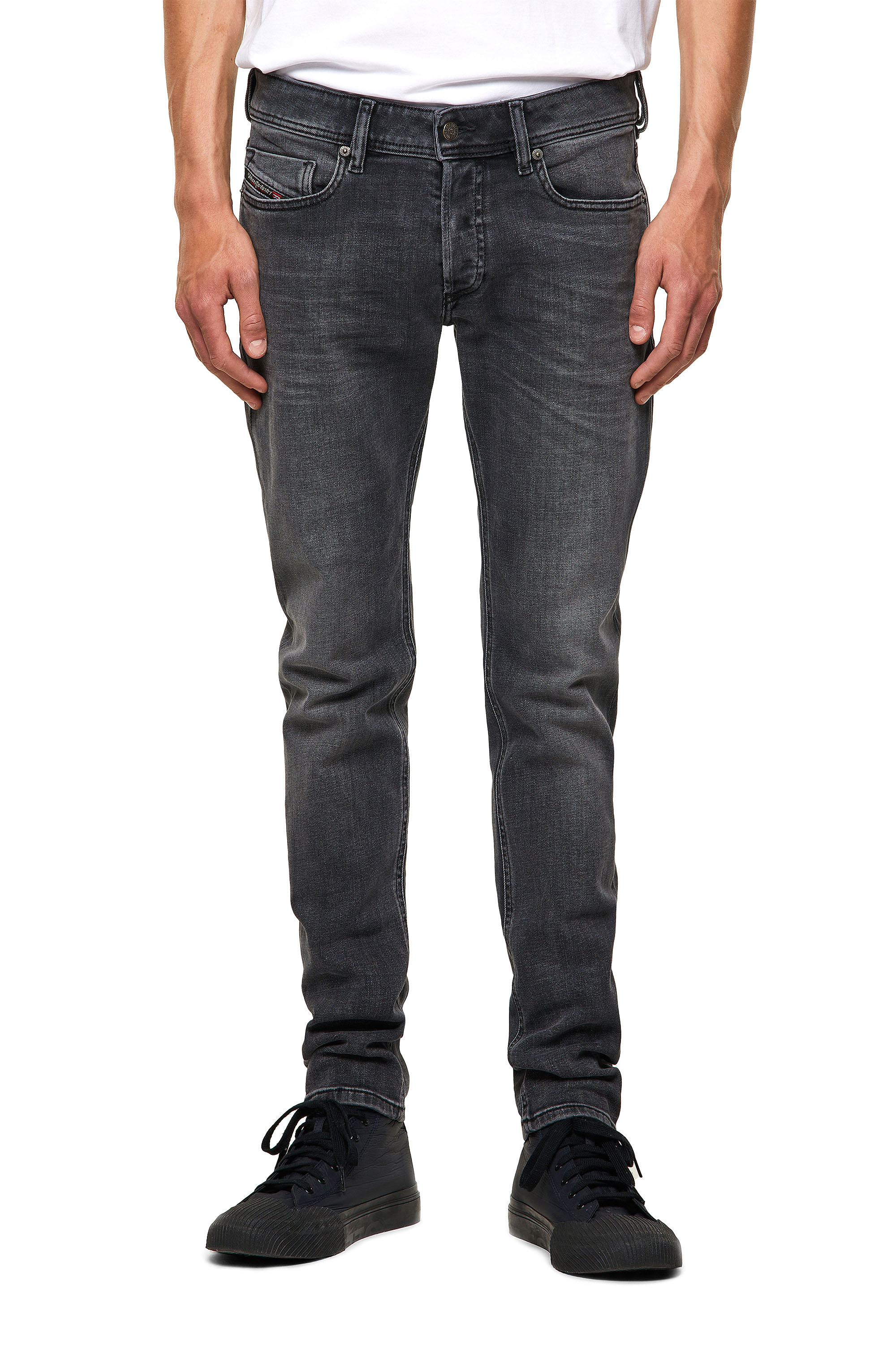 Sleenker 09A18, Black/Dark grey - Jeans