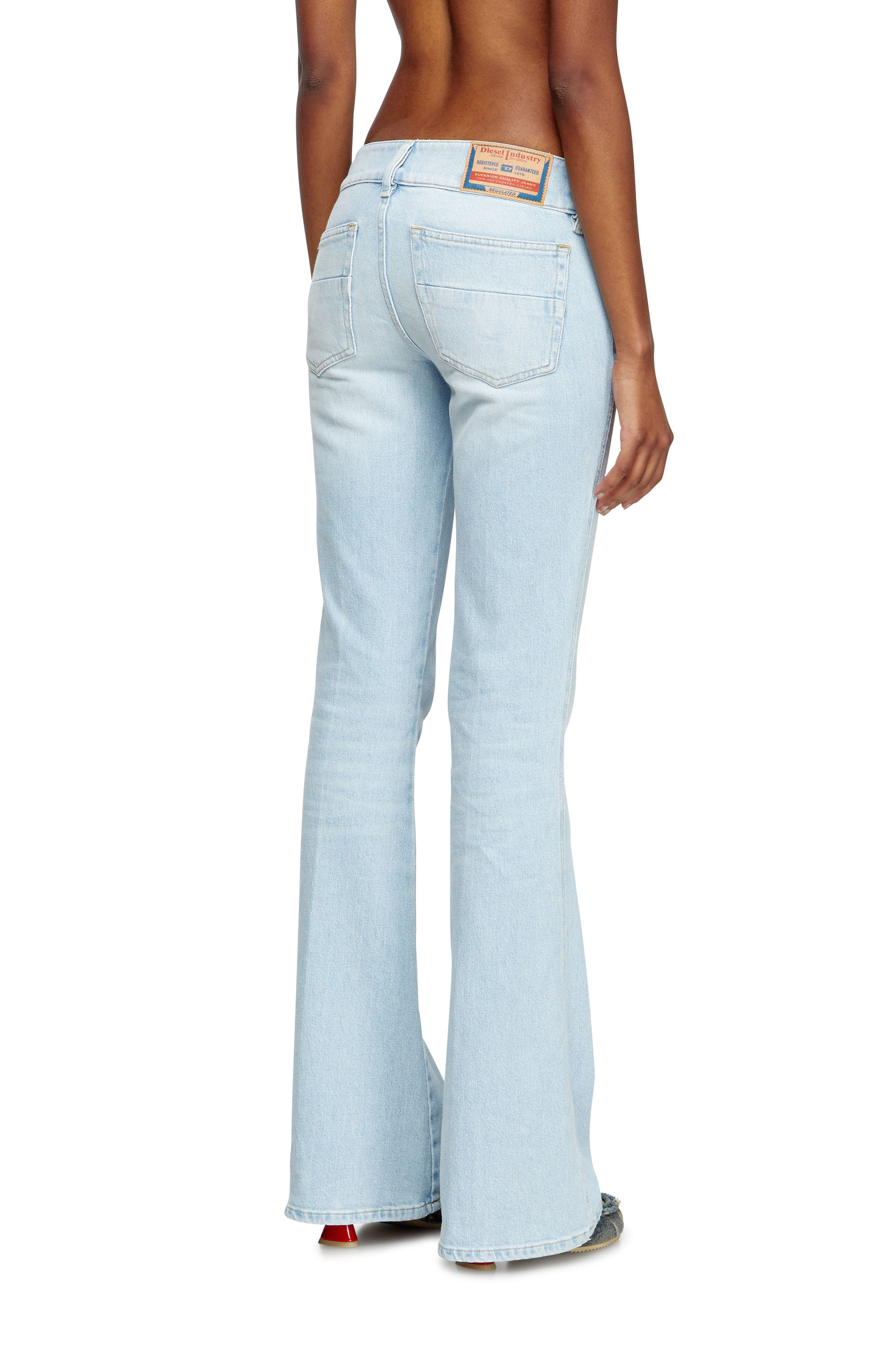 Diesel - Woman's Bootcut Jeans D-Hush 09M11, Light Blue - 4
