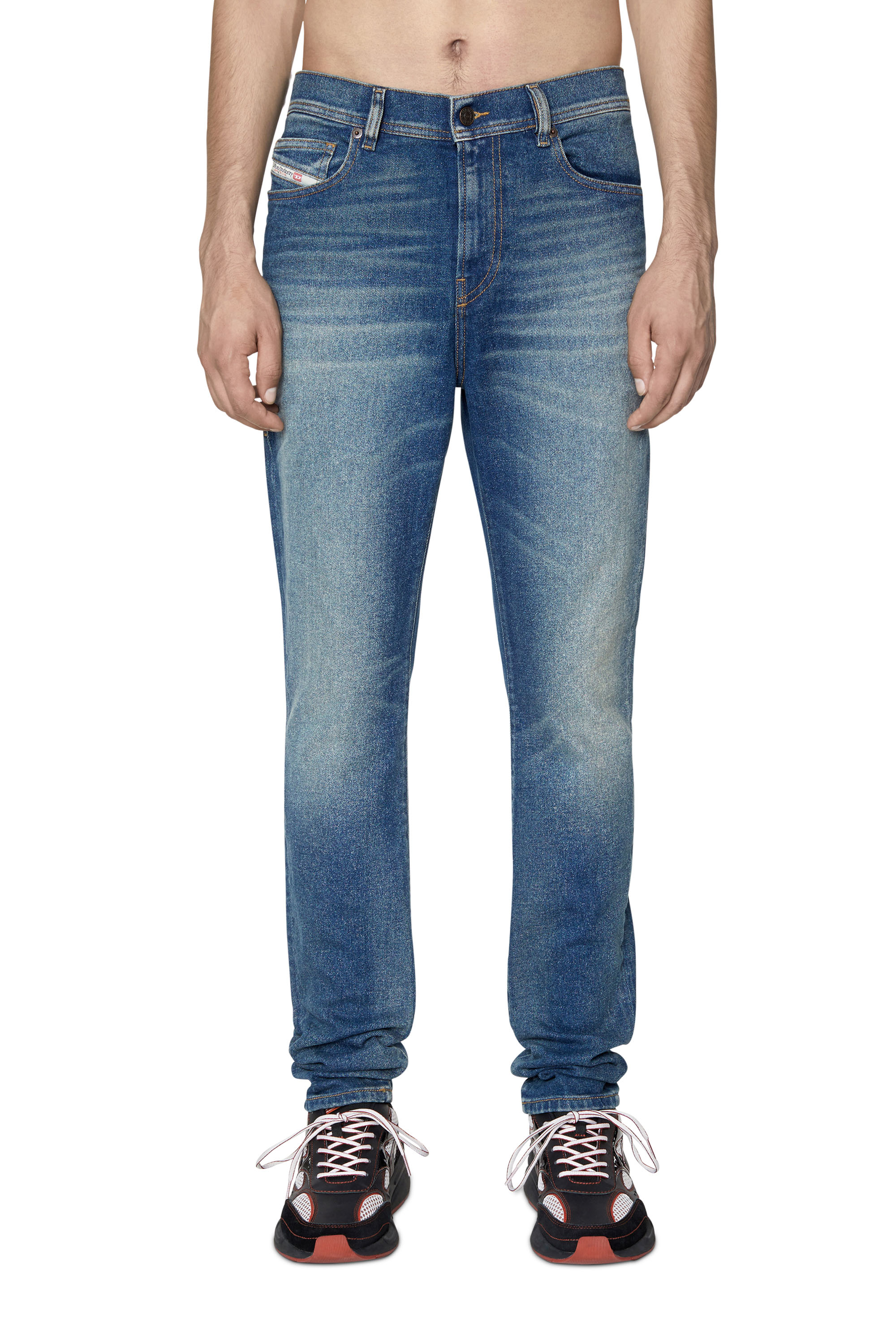 Diesel - 1983 D-Amny 09D82 Skinny Jeans, Medium blue - Image 1