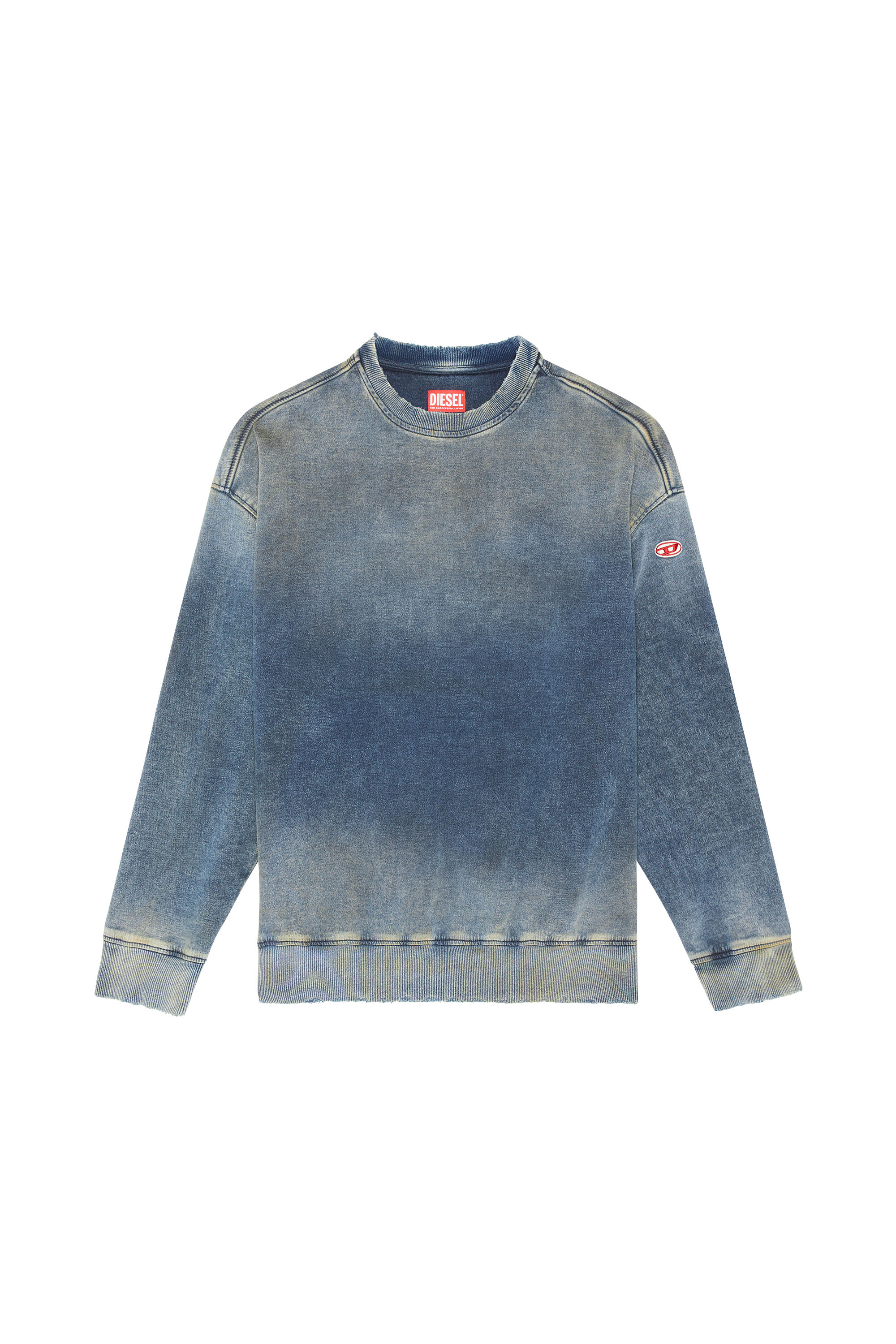 D-KRIB-NE, Medium blue - Sweaters