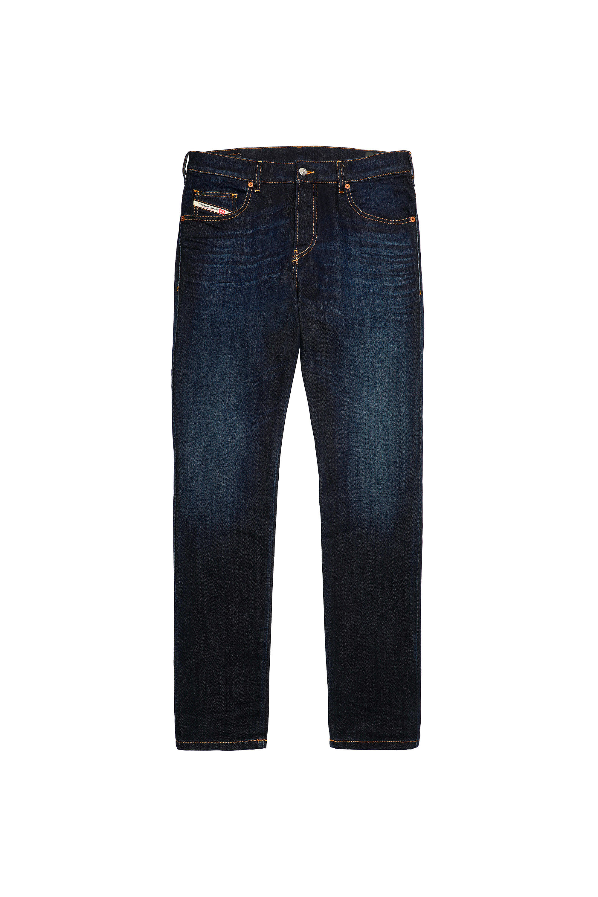 Diesel - D-Yennox 009ZS Tapered Jeans, Dark Blue - Image 6