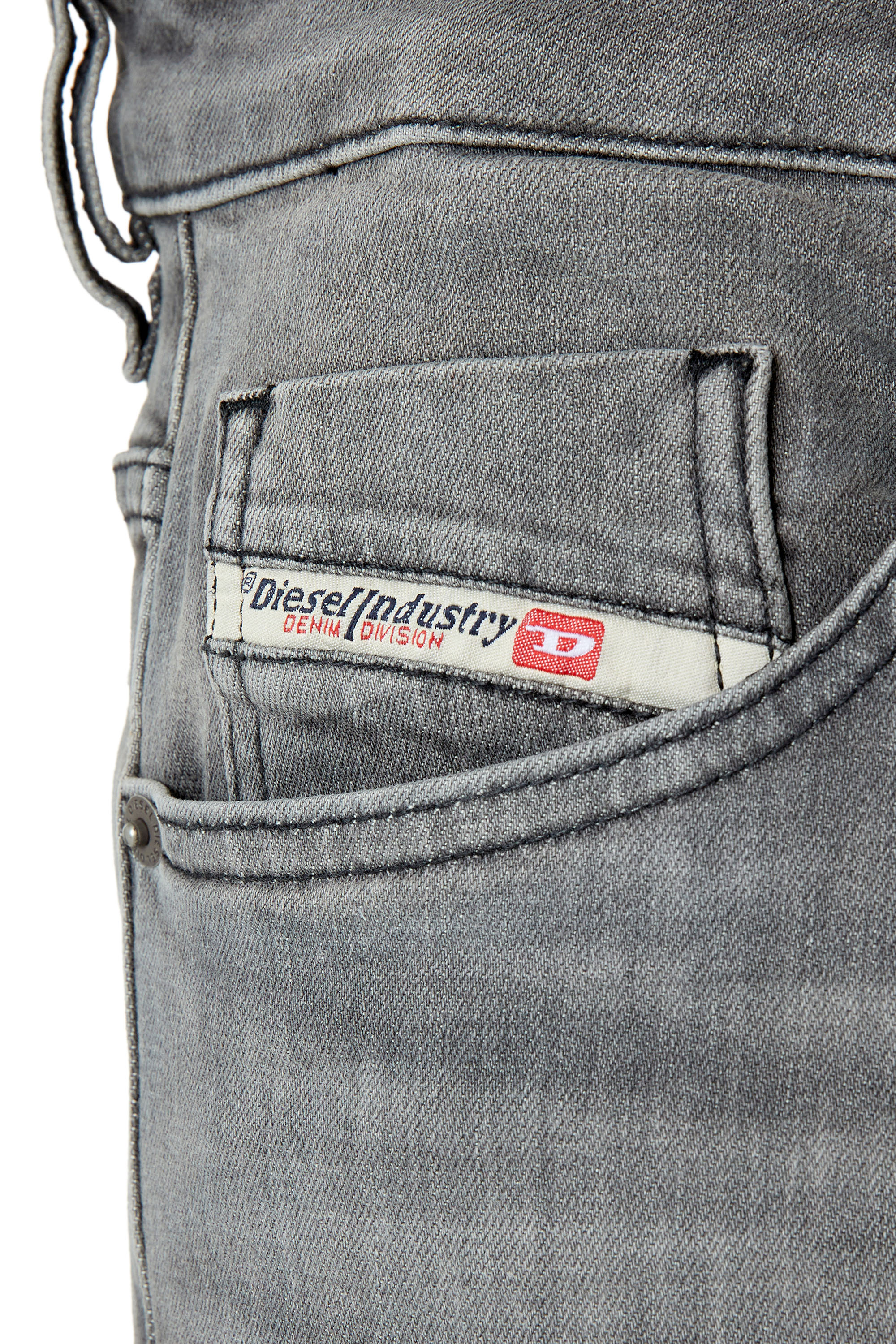 Diesel - SLIM-SHORT, Black/Dark grey - Image 3