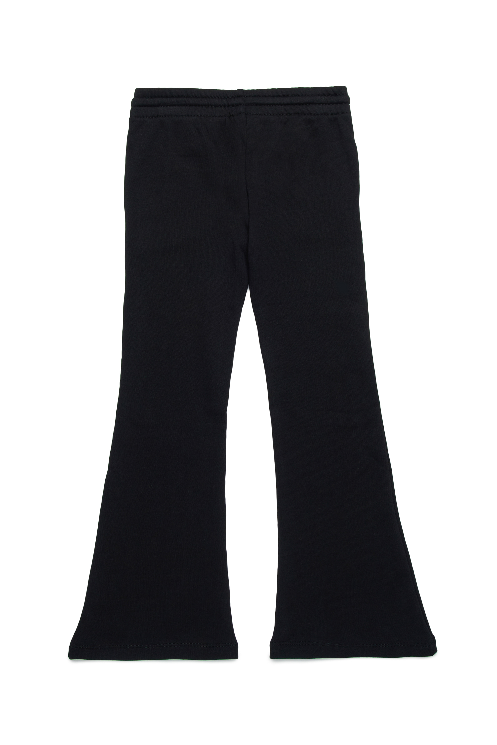 Diesel - PENTTY, Woman's Flared sweatpants with logo embroidery in Black - 2