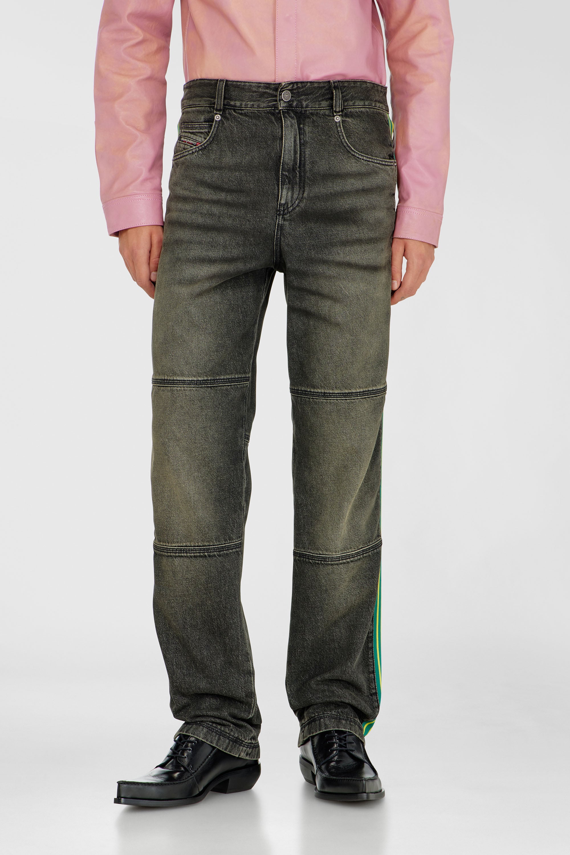 Diesel - Man's Regular Jeans D-Arbus 0DBEZ, Black/Dark grey - 1
