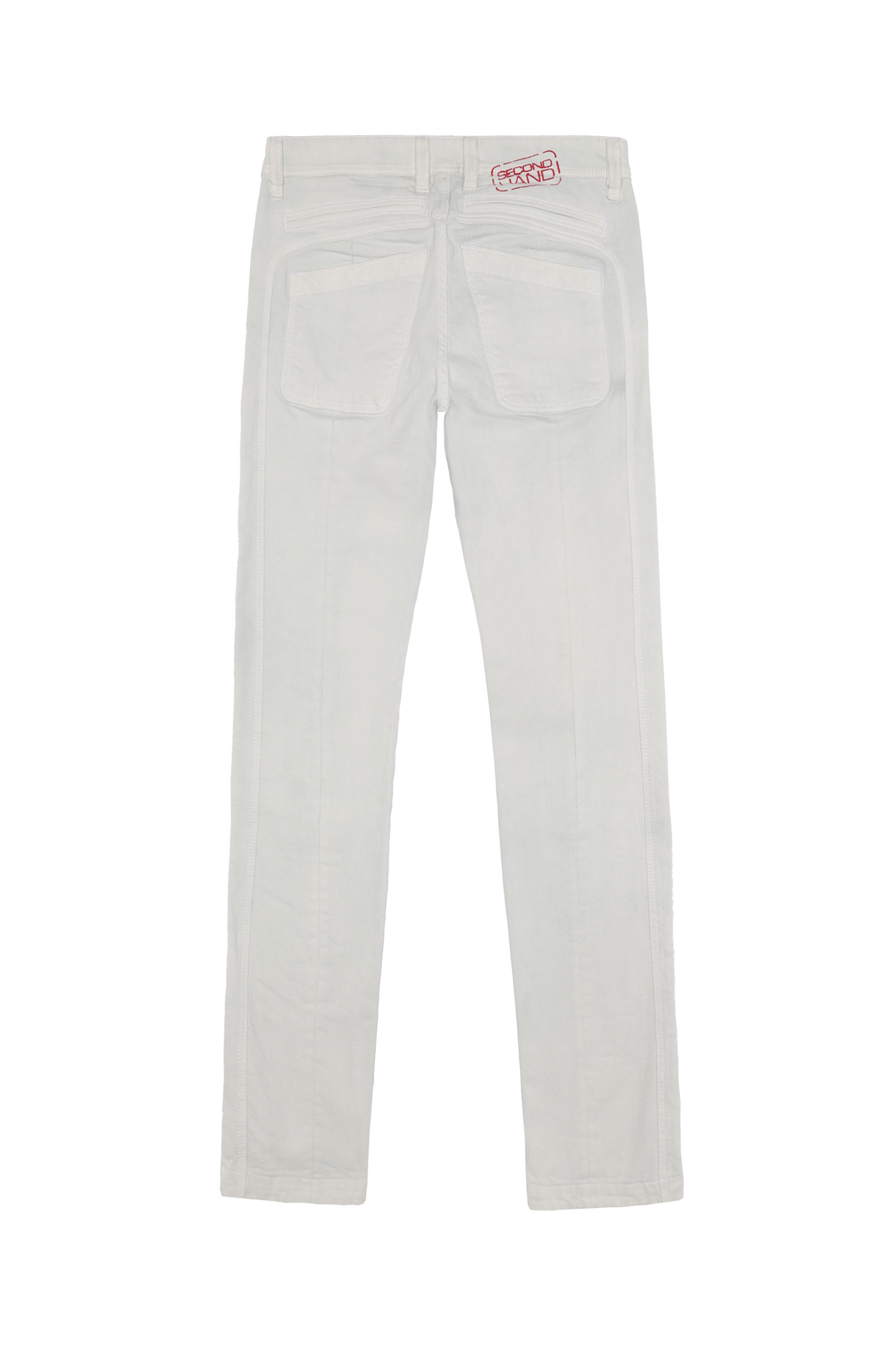Diesel - SLICKAP, Man's Diesel Man - Jeans White in White - 2