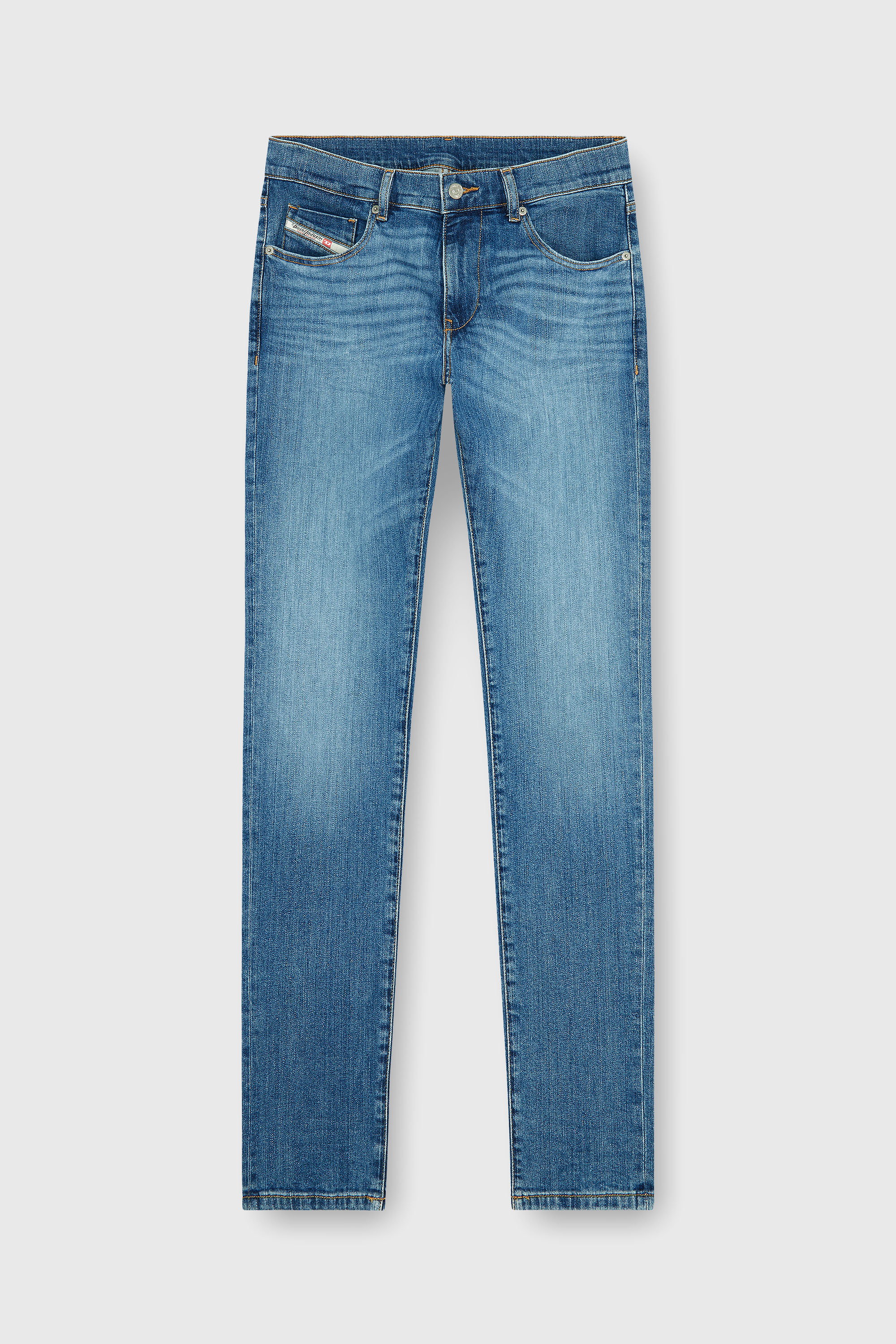 Diesel - Man's Slim Jeans 2019 D-Strukt 0KIAL, Light Blue - 2