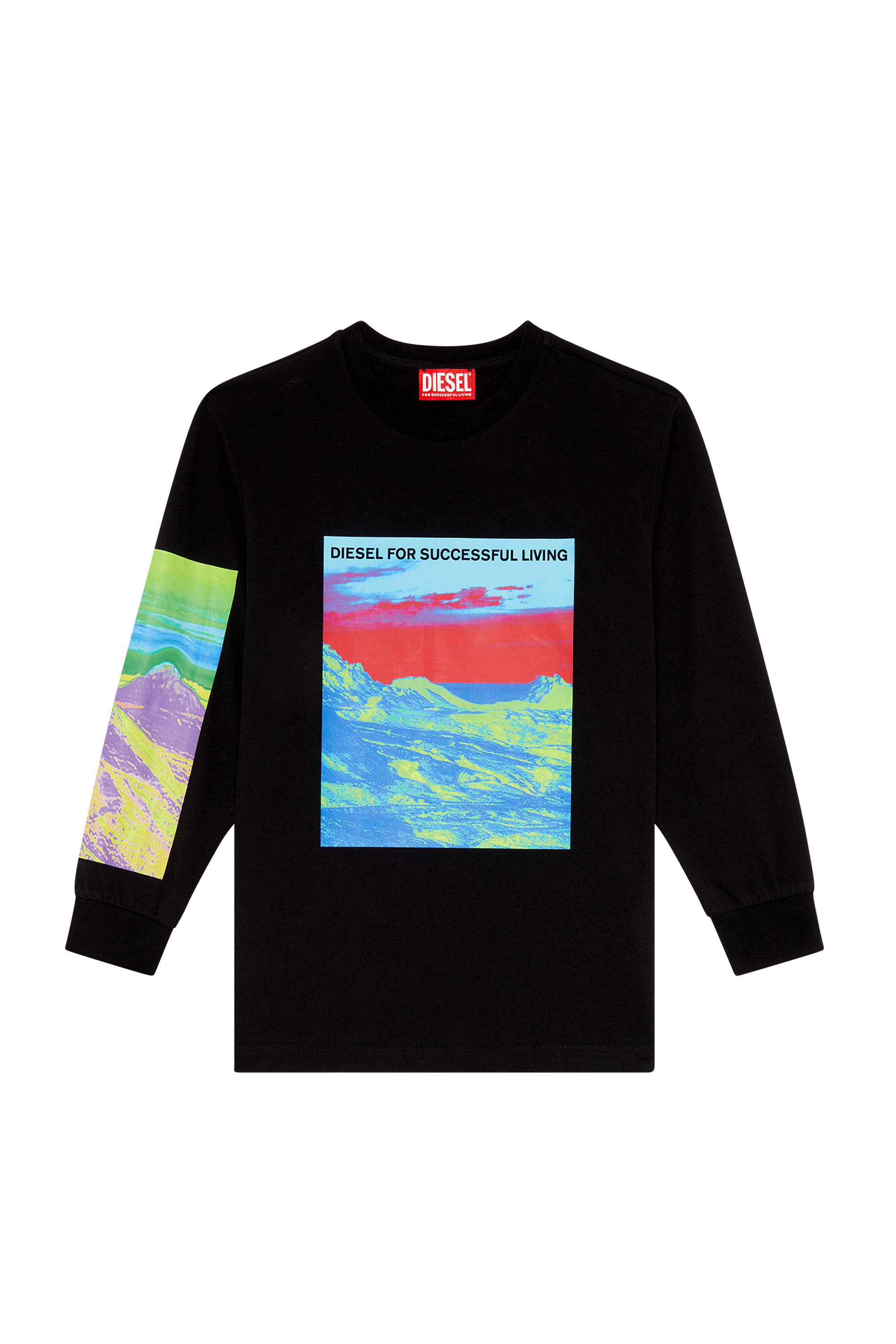 Diesel - TJUSTI OVER, Black - Image 1