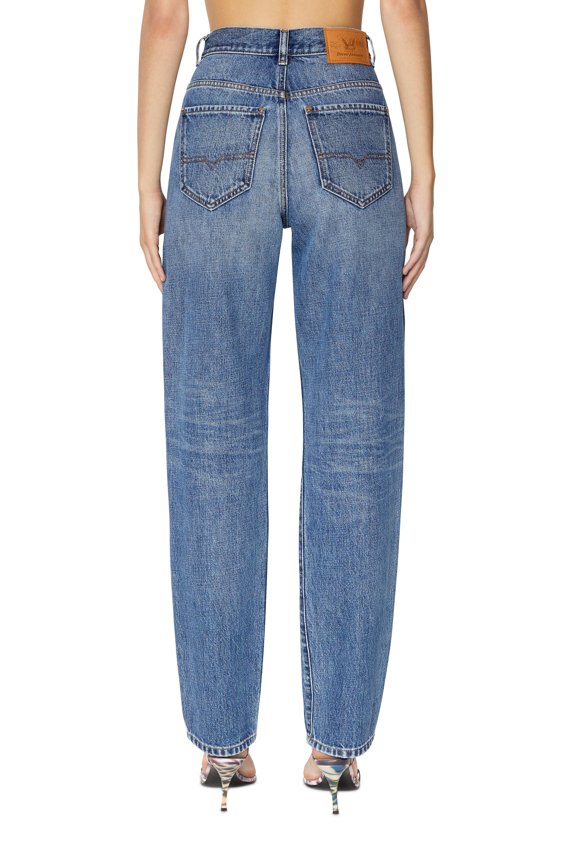 Diesel - Straight Jeans 1956 D-Tulip 007C2, Medium blue - Image 3