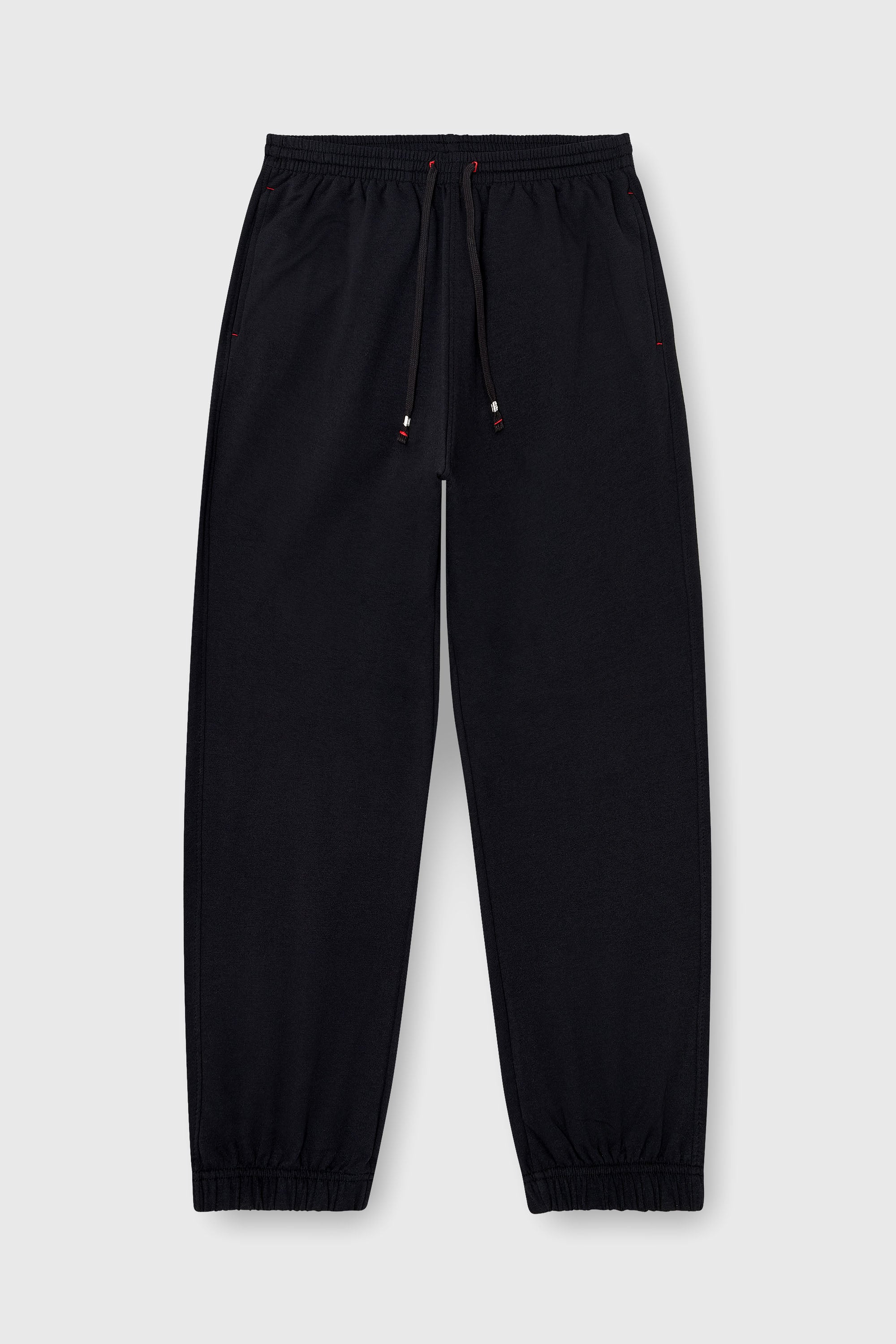 Diesel - LENNY-D-CORE, Man's Sweatpants in peached cotton blend in Black - 2