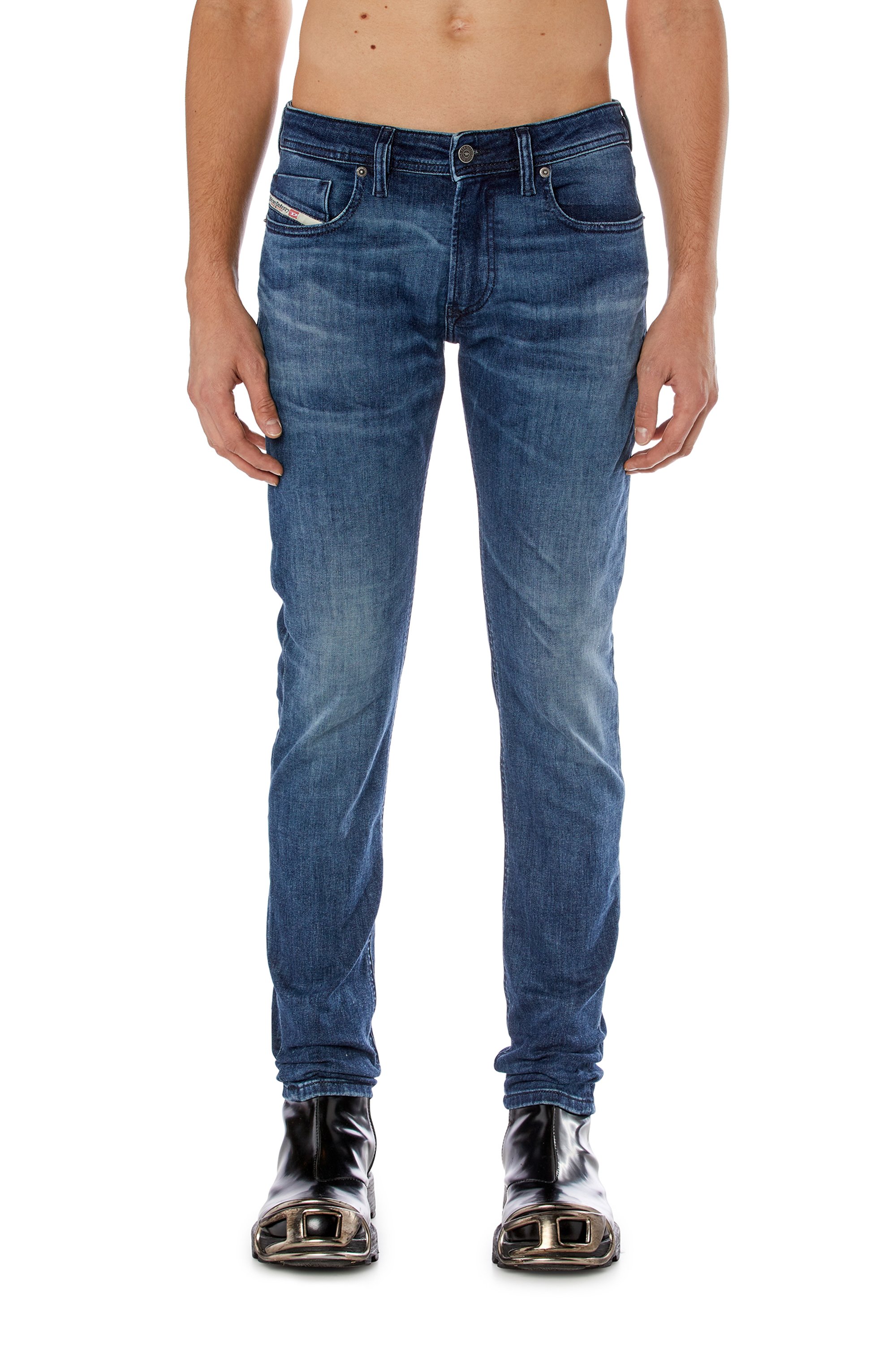 Diesel - Man's Skinny Jeans 1979 Sleenker 0GRDD, Medium blue - 1