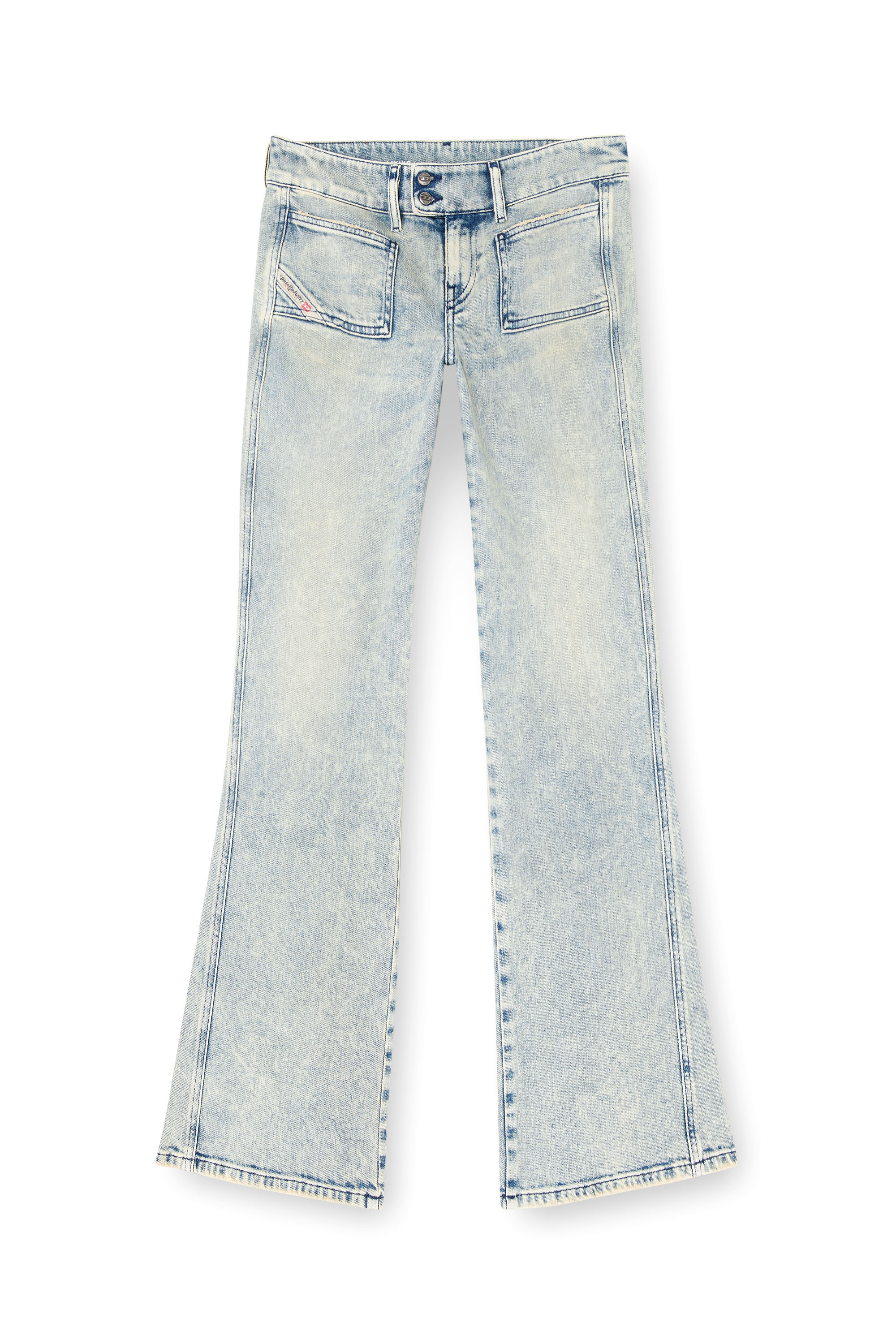Diesel - Woman's Bootcut Jeans D-Hush 09L27, Light Blue - 2