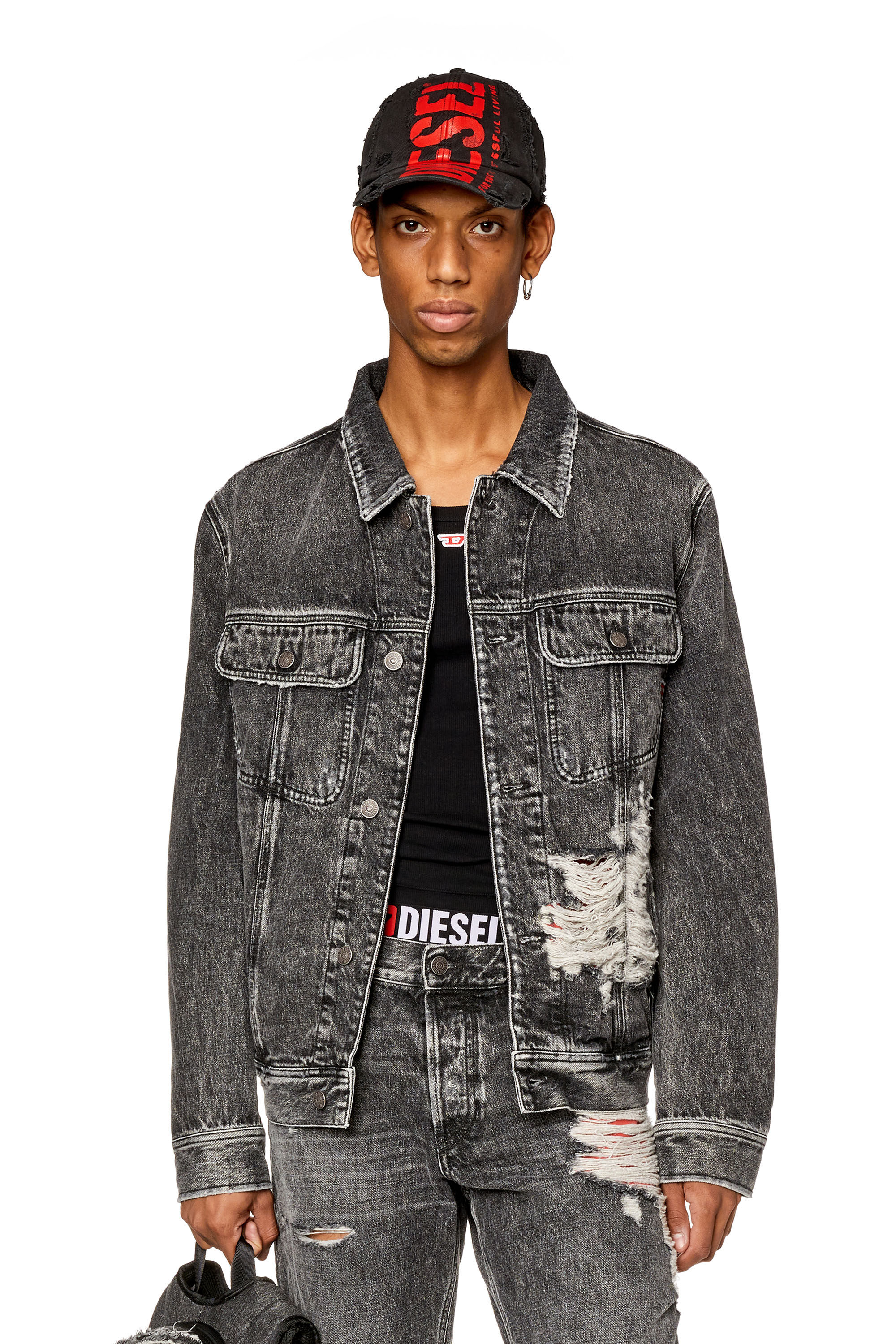 Diesel - D-BARCY-S1, Black - Image 1