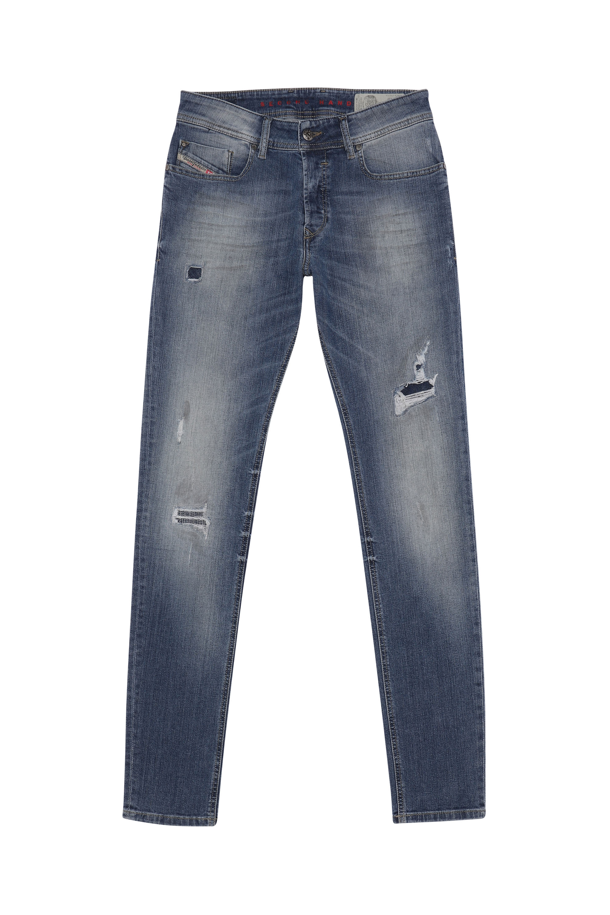 Diesel - TROXER, Man's Diesel Man - Jeans in Dark Blue - 1