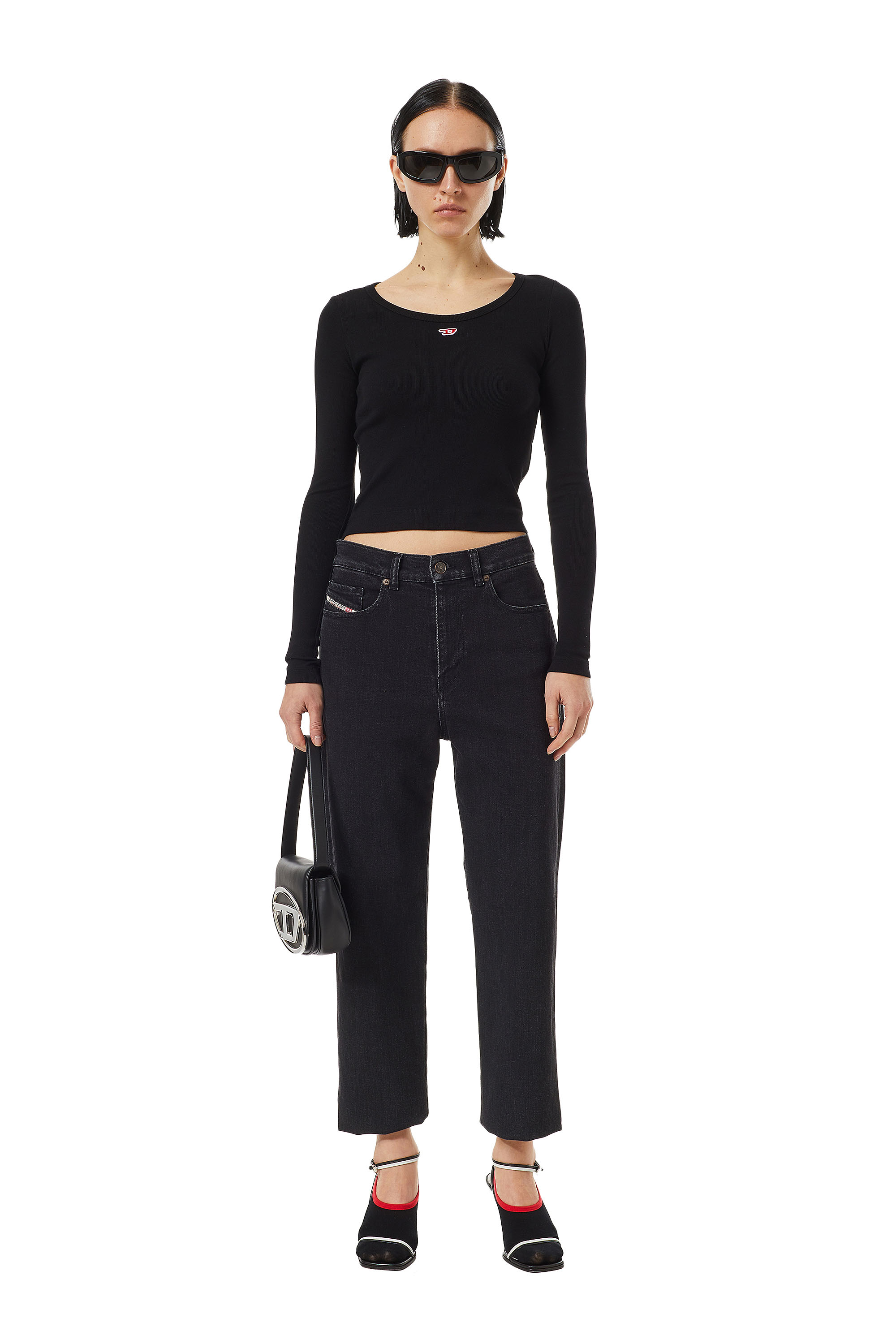 Diesel - 2016 D-Air Z9C25 Boyfriend Jeans, Black/Dark grey - Image 5
