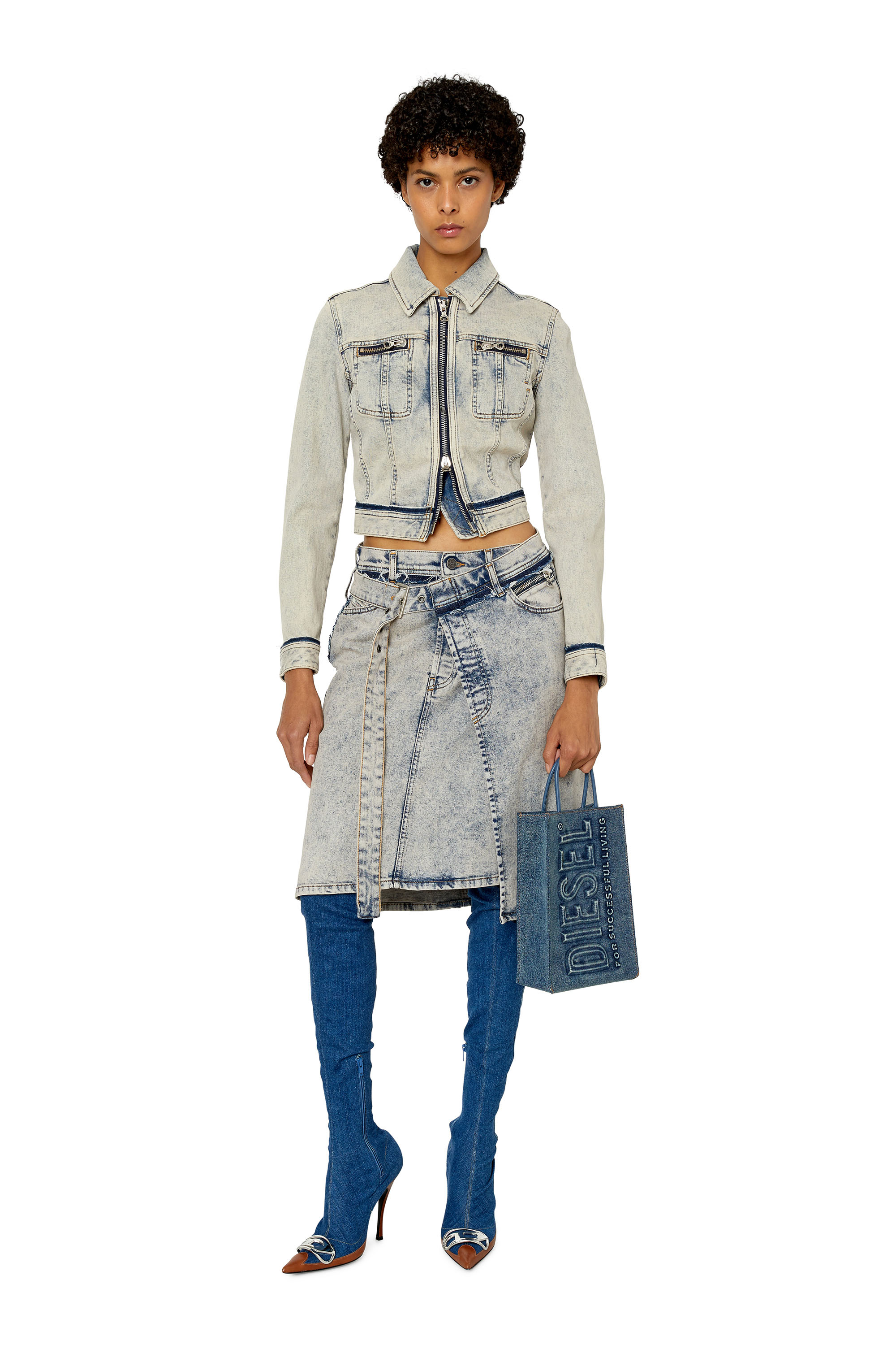 Diesel - DE-PENDENCE-MID, Light Blue - Image 5