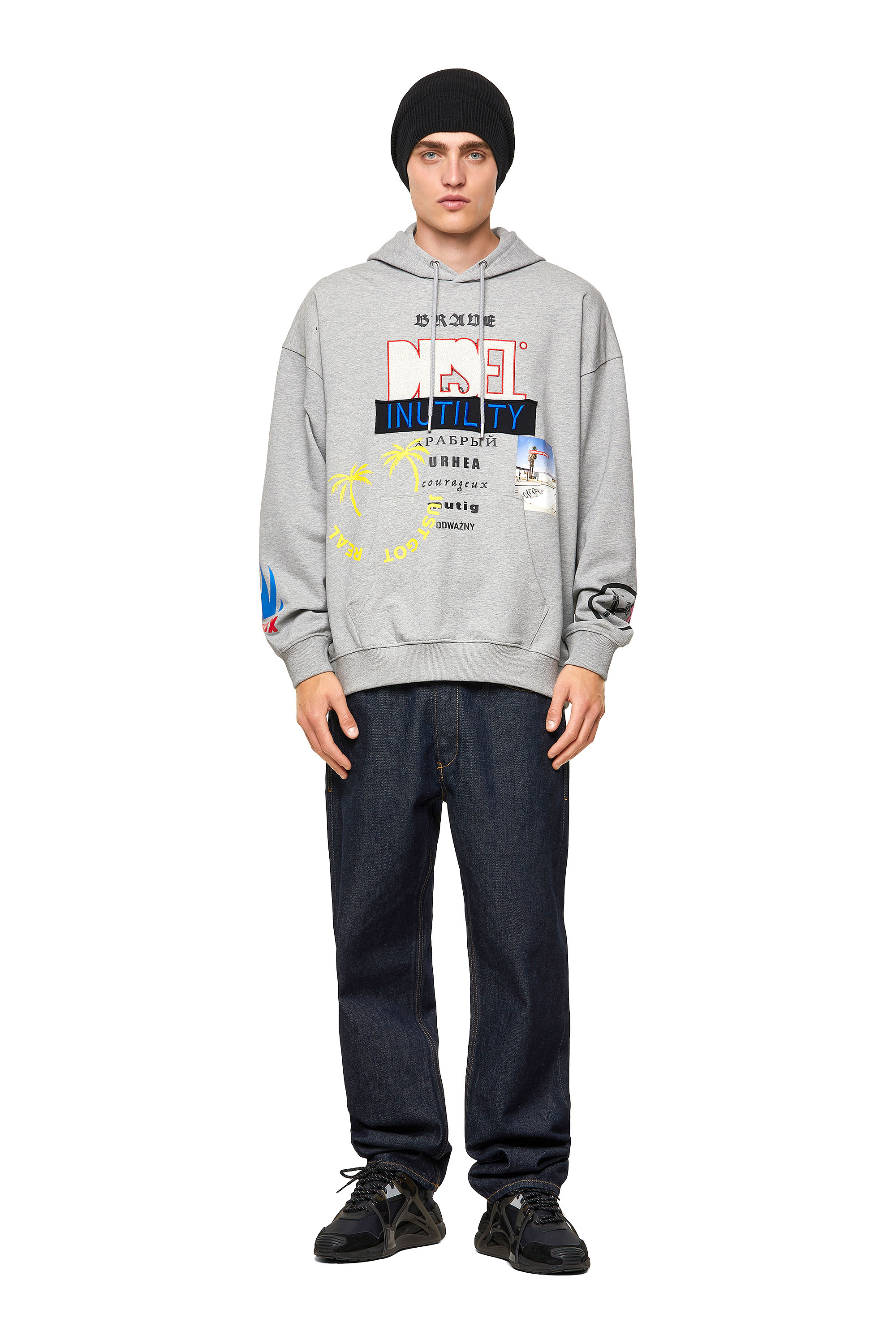 S-UMMER-B4, Grey - Sweaters