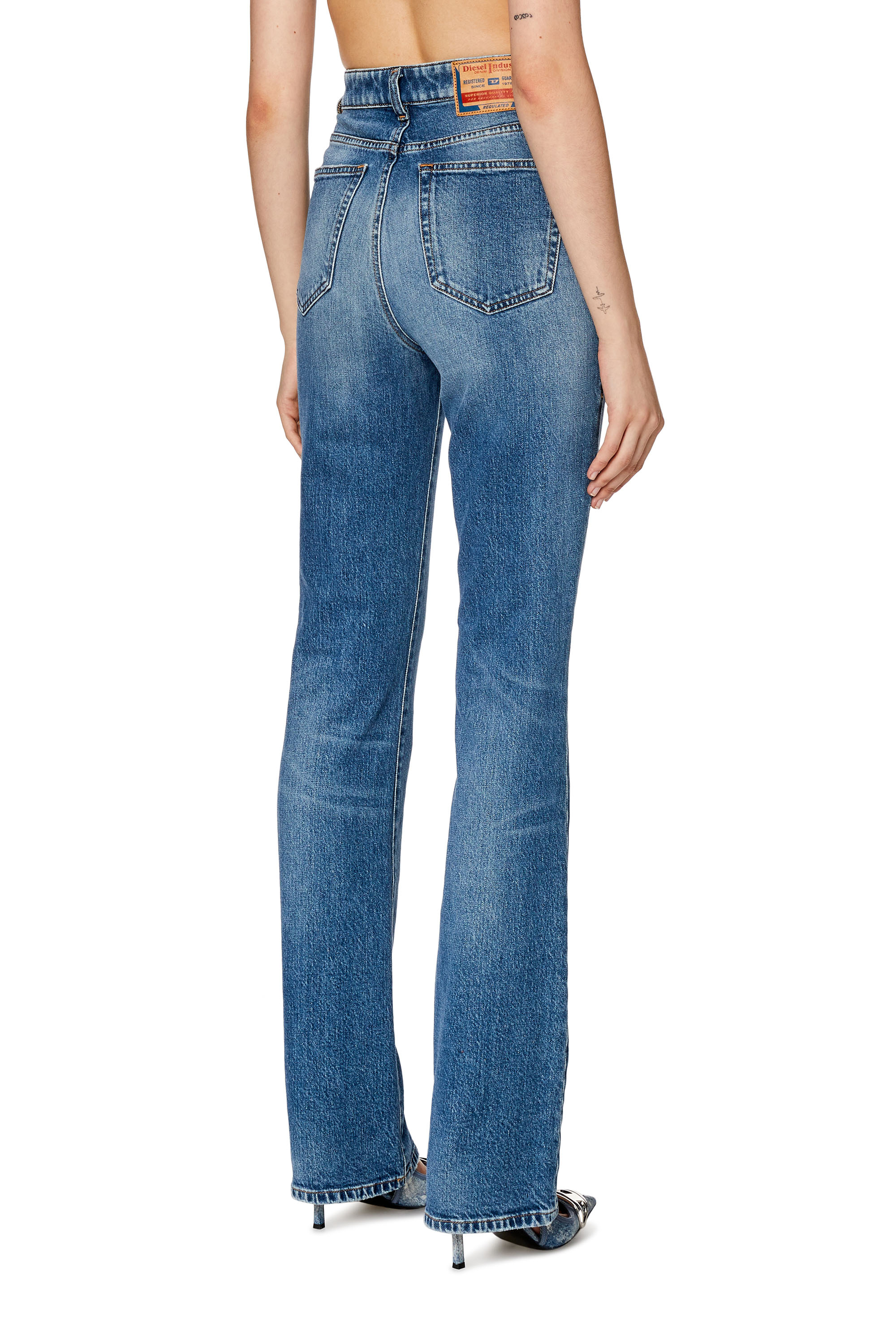 Diesel - Bootcut and Flare Jeans 2003 D-Escription 007P9, Medium blue - Image 3