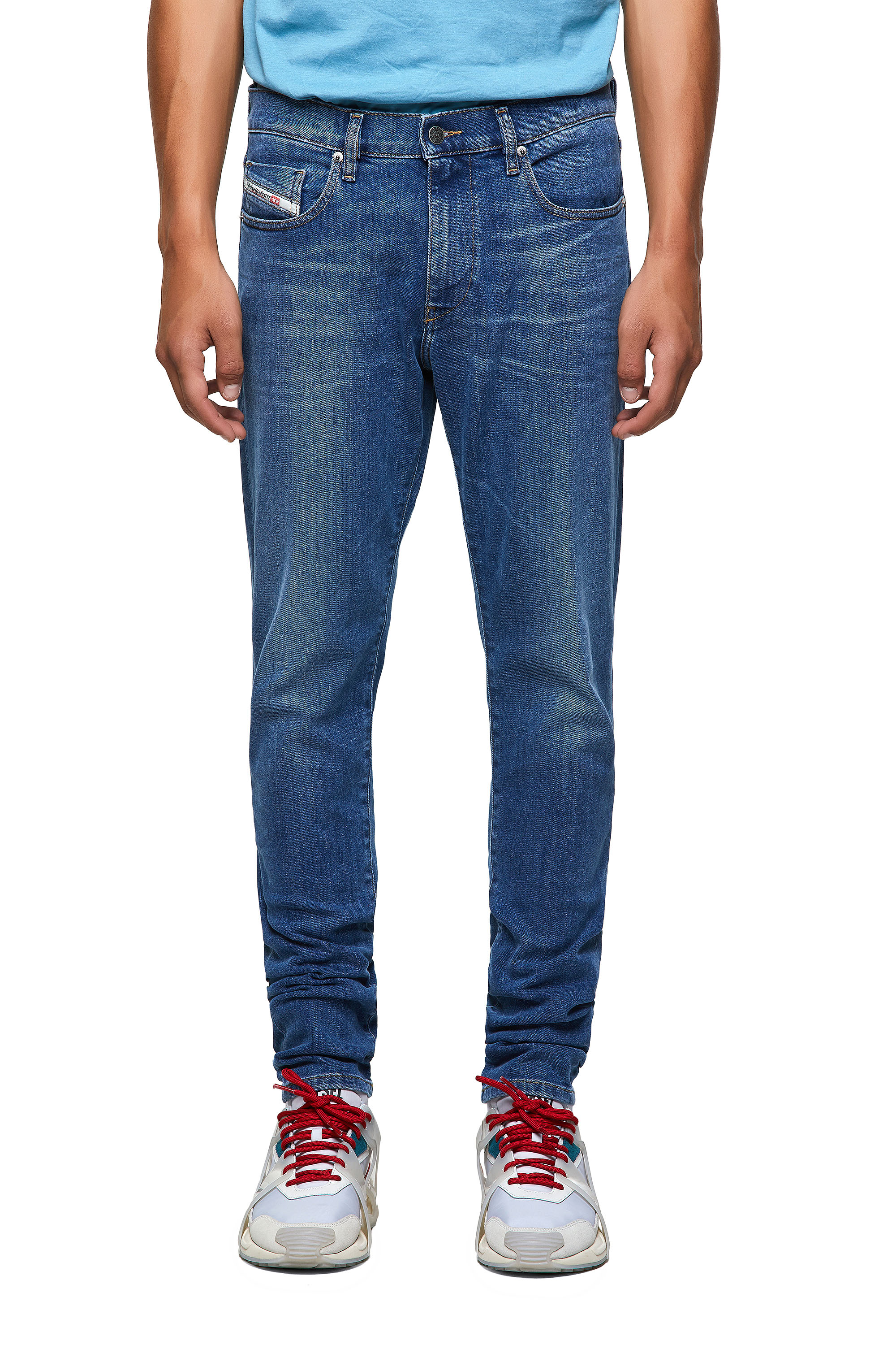D-Strukt 09A80, Medium blue - Jeans
