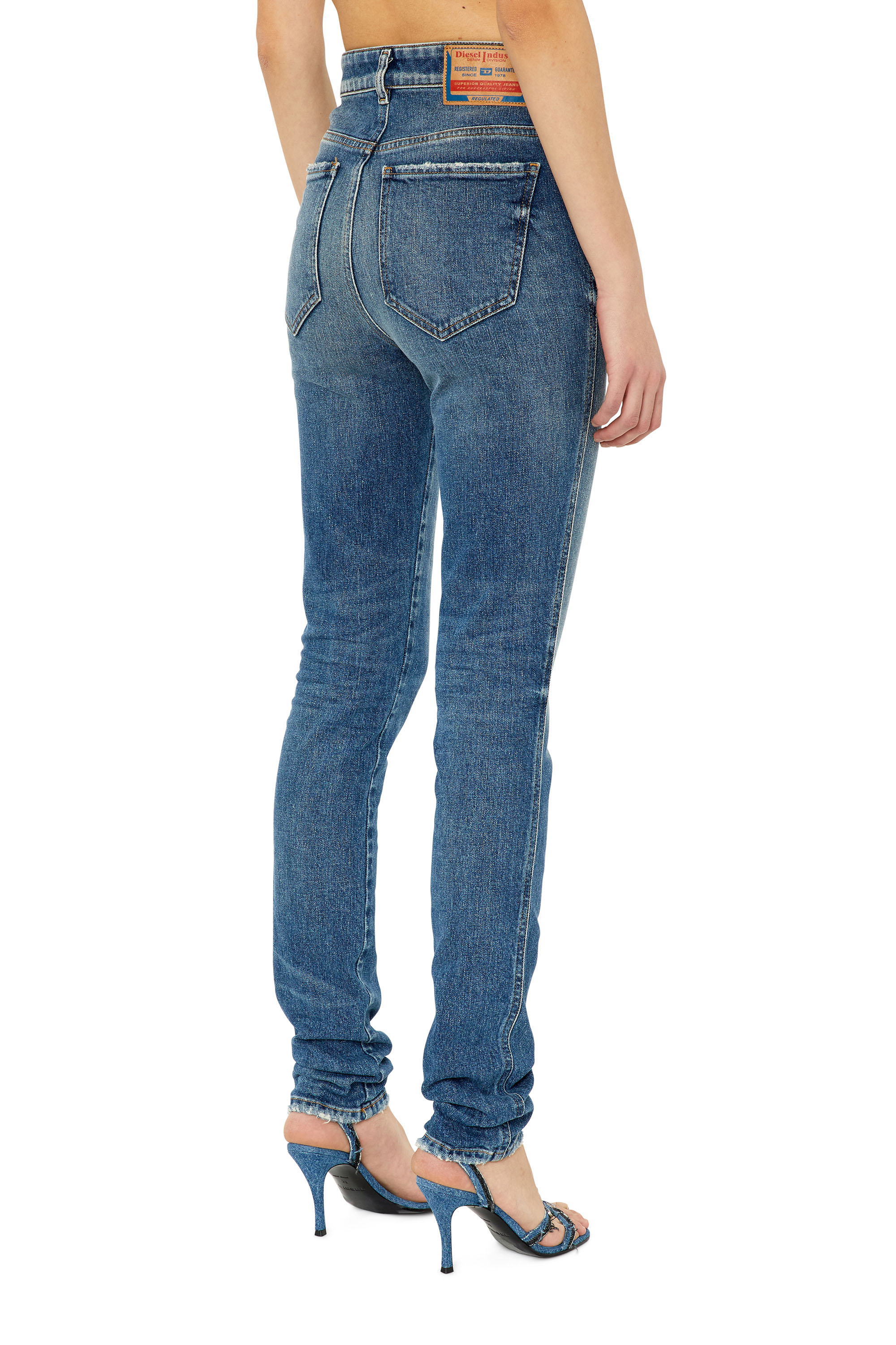 Diesel - 1994 007L1 Straight Jeans, Medium blue - Image 2
