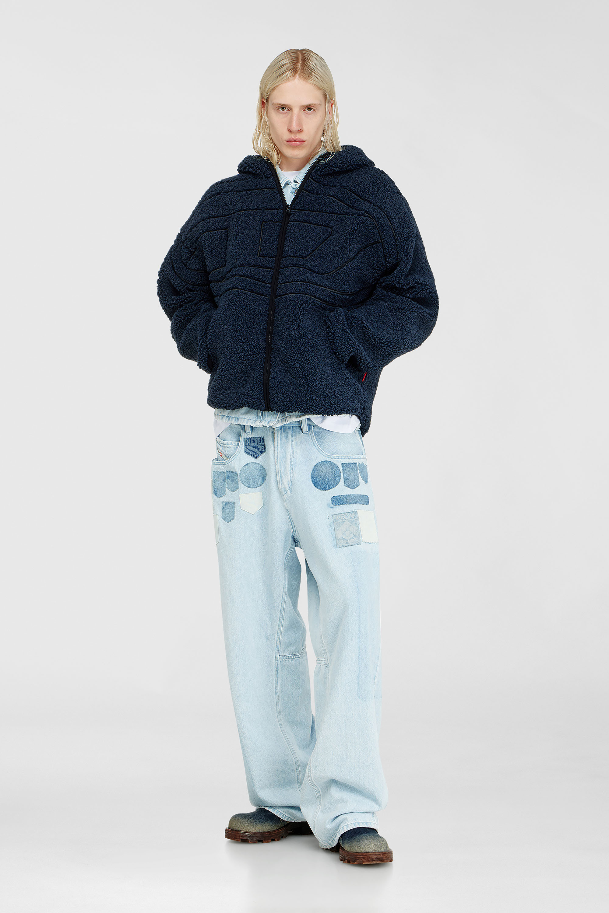Teddy hoodie sweatshirt